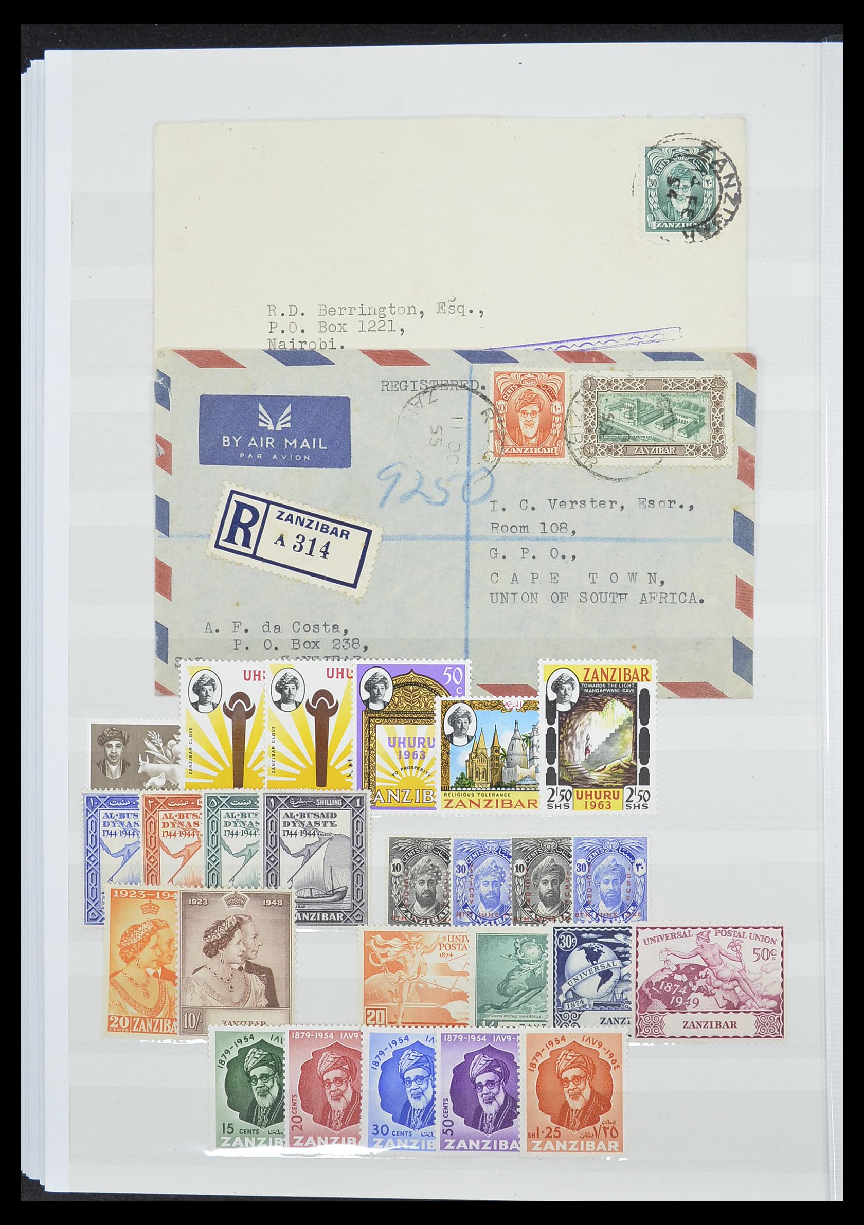 33403 028 - Postzegelverzameling 33403 Engeland en koloniën 1890-2000.