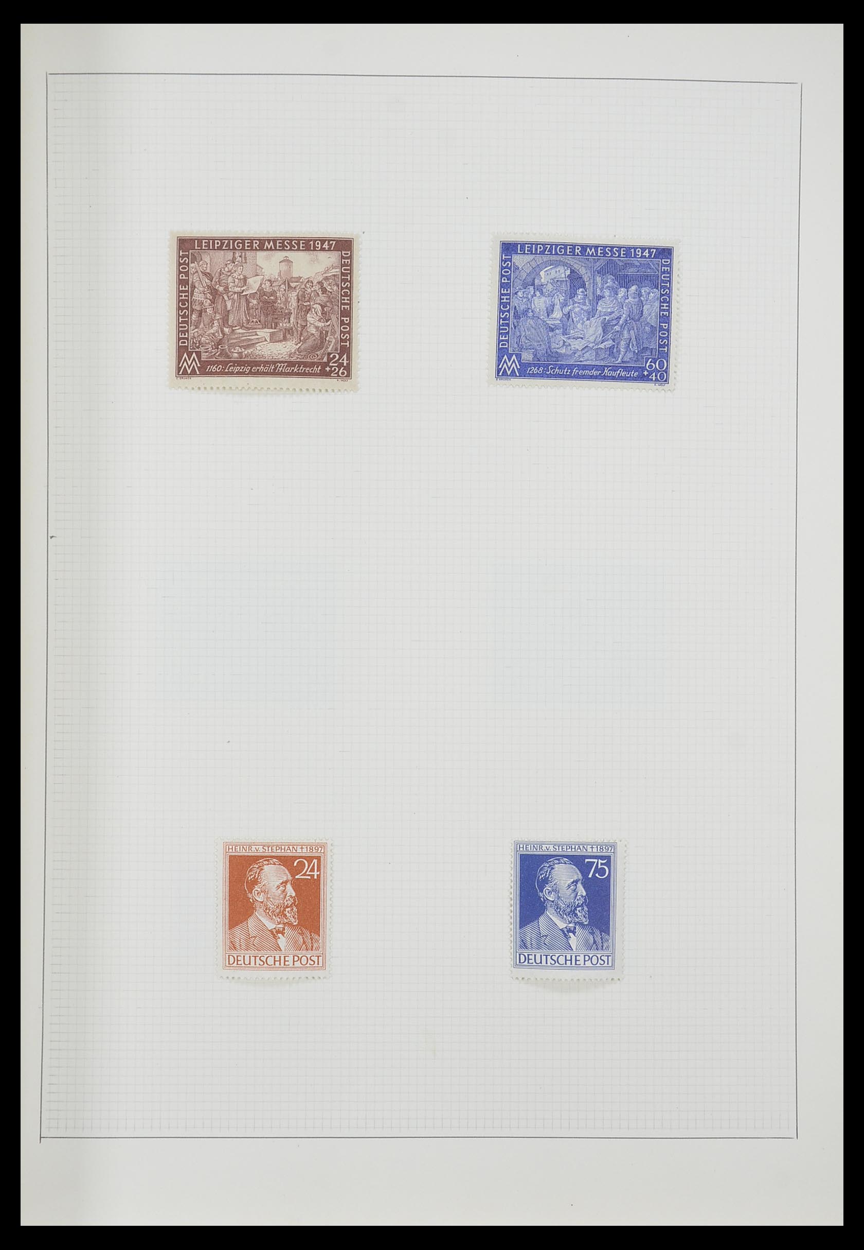 33406 016 - Postzegelverzameling 33406 Europese landen 1938-1955.