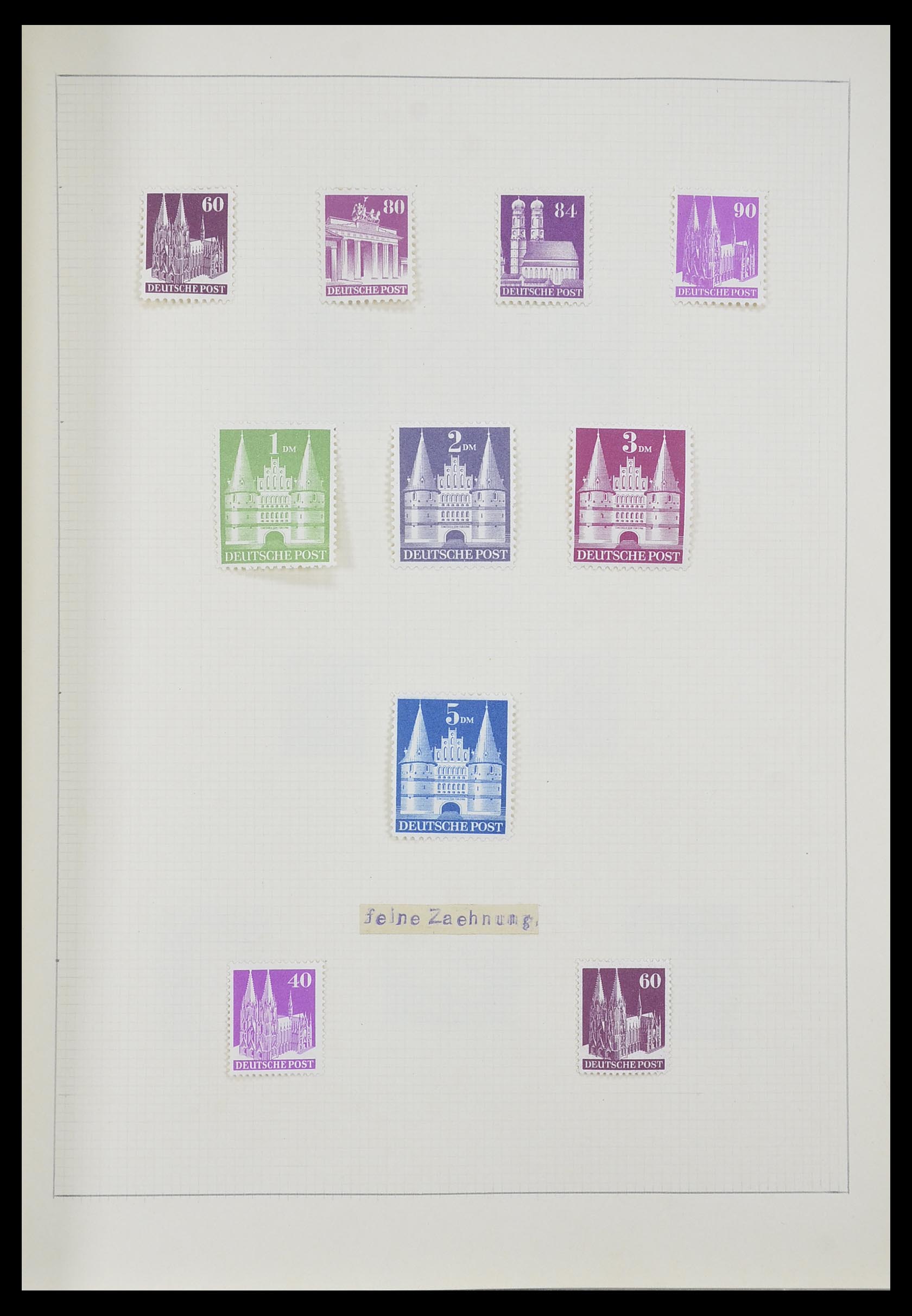 33406 022 - Postzegelverzameling 33406 Europese landen 1938-1955.