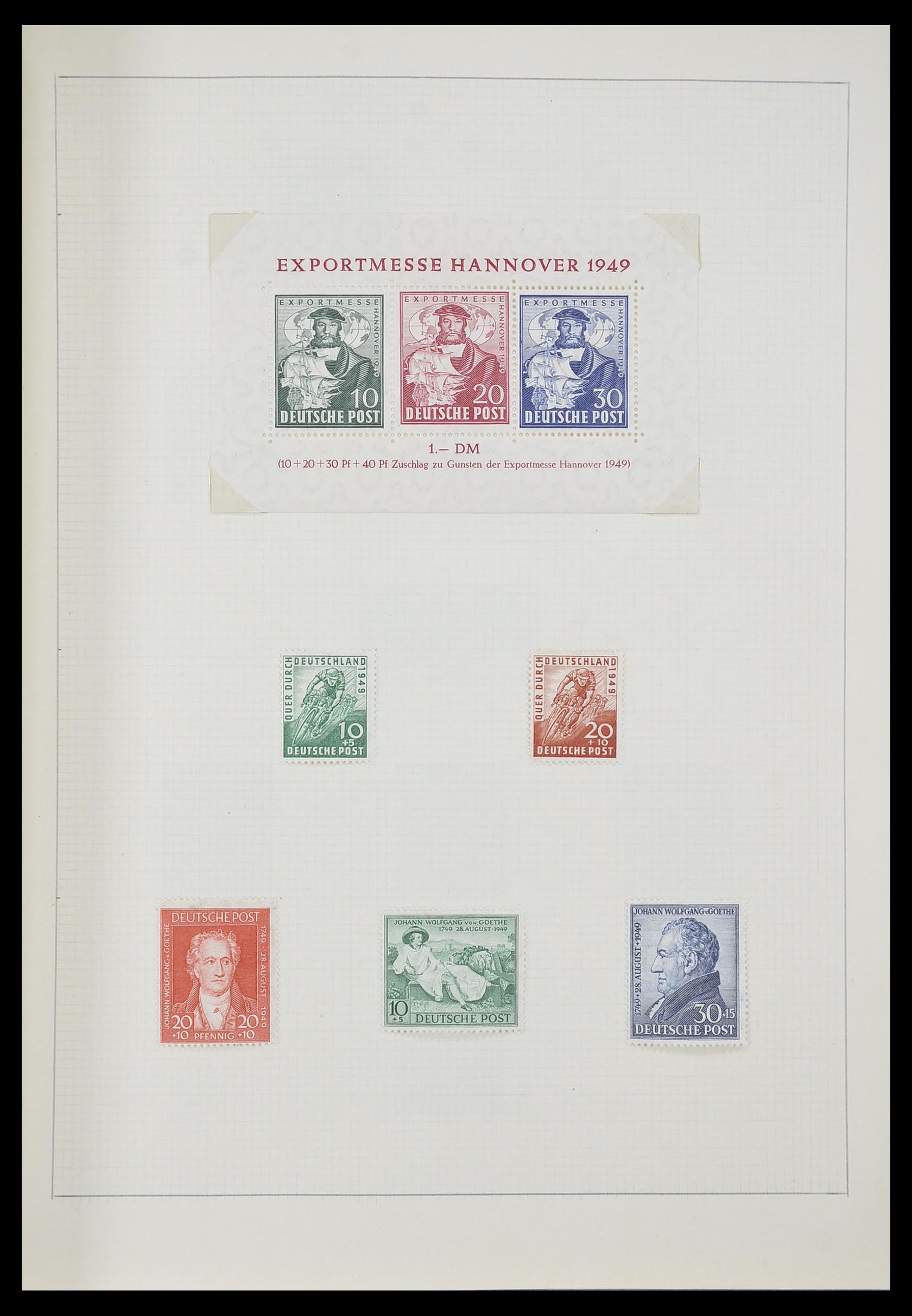 33406 023 - Postzegelverzameling 33406 Europese landen 1938-1955.