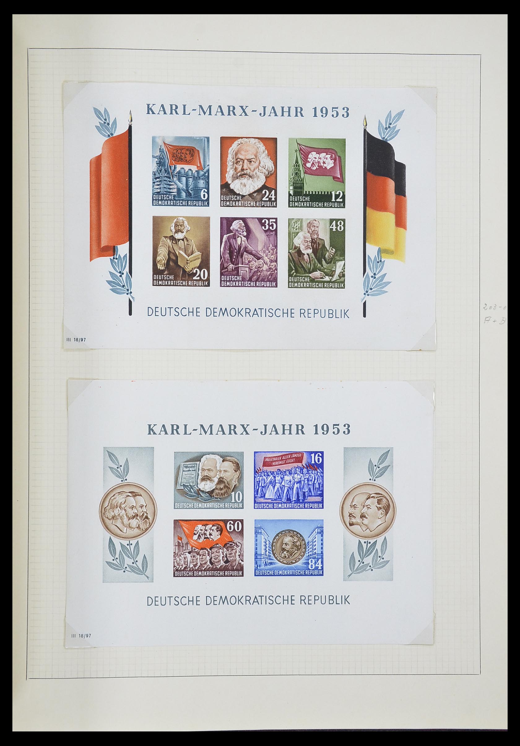 33406 063 - Postzegelverzameling 33406 Europese landen 1938-1955.