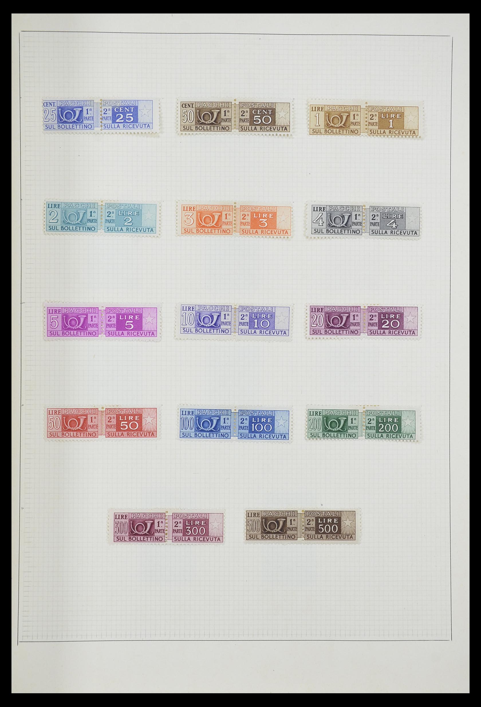 33406 122 - Postzegelverzameling 33406 Europese landen 1938-1955.
