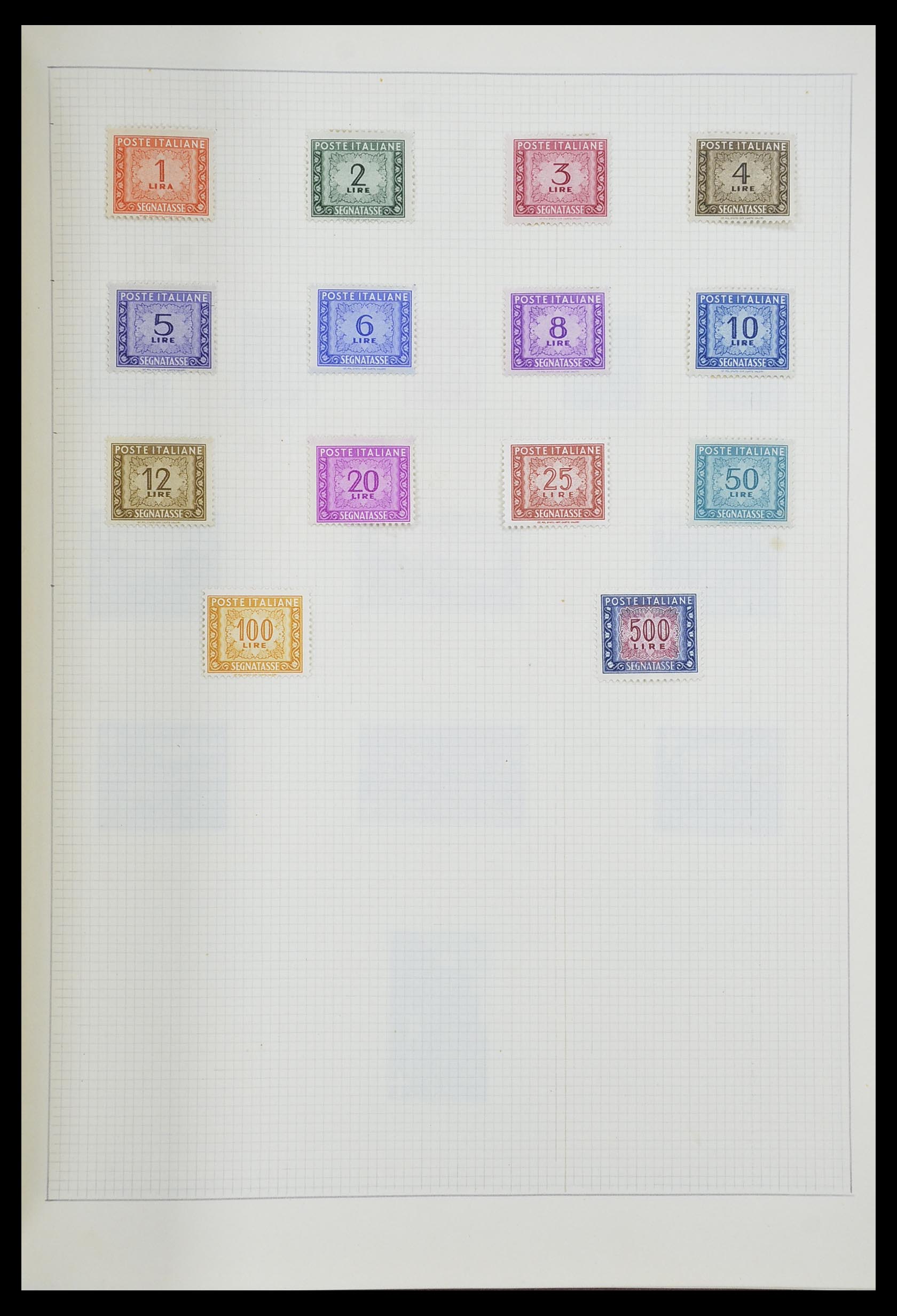 33406 143 - Postzegelverzameling 33406 Europese landen 1938-1955.