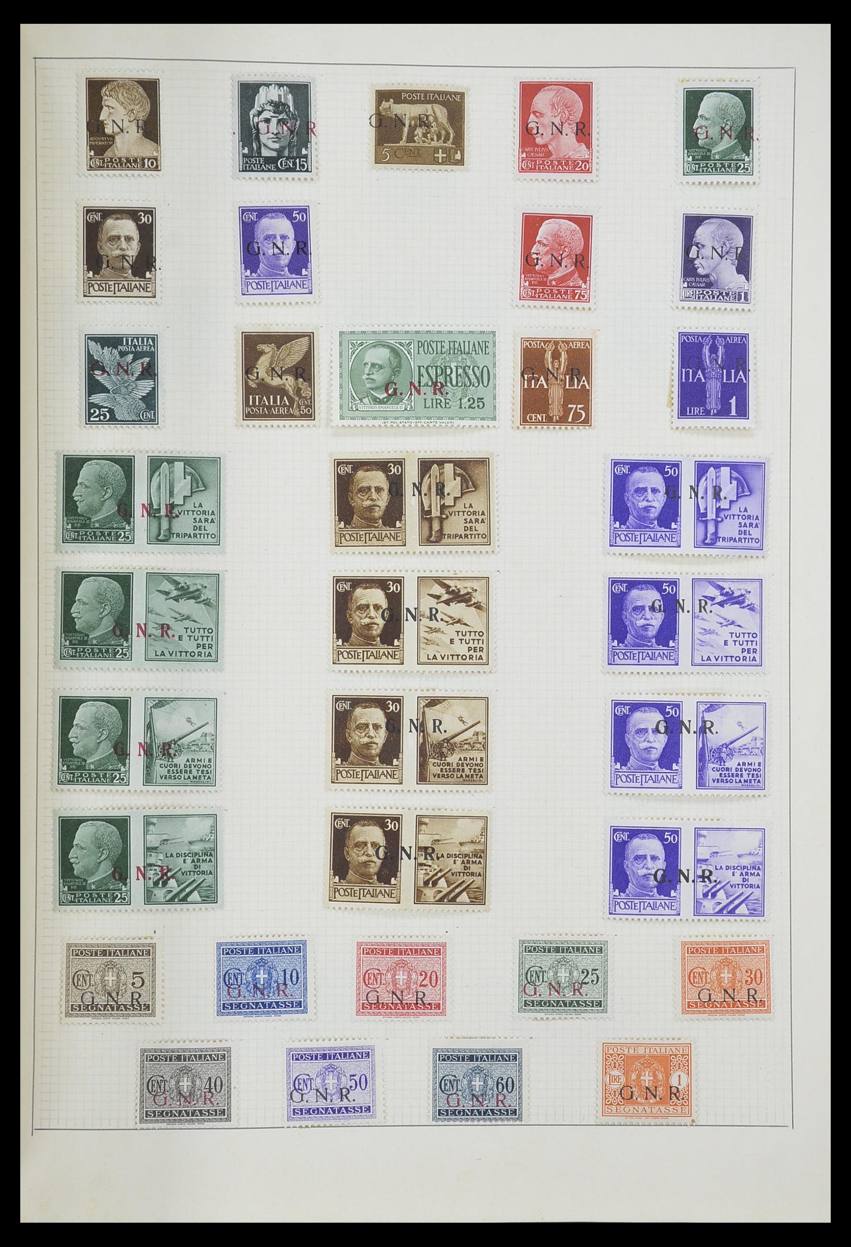 33406 146 - Postzegelverzameling 33406 Europese landen 1938-1955.