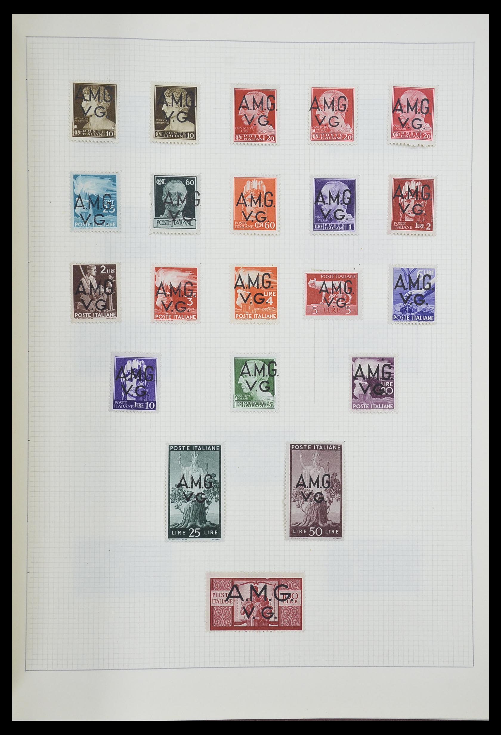 33406 150 - Postzegelverzameling 33406 Europese landen 1938-1955.