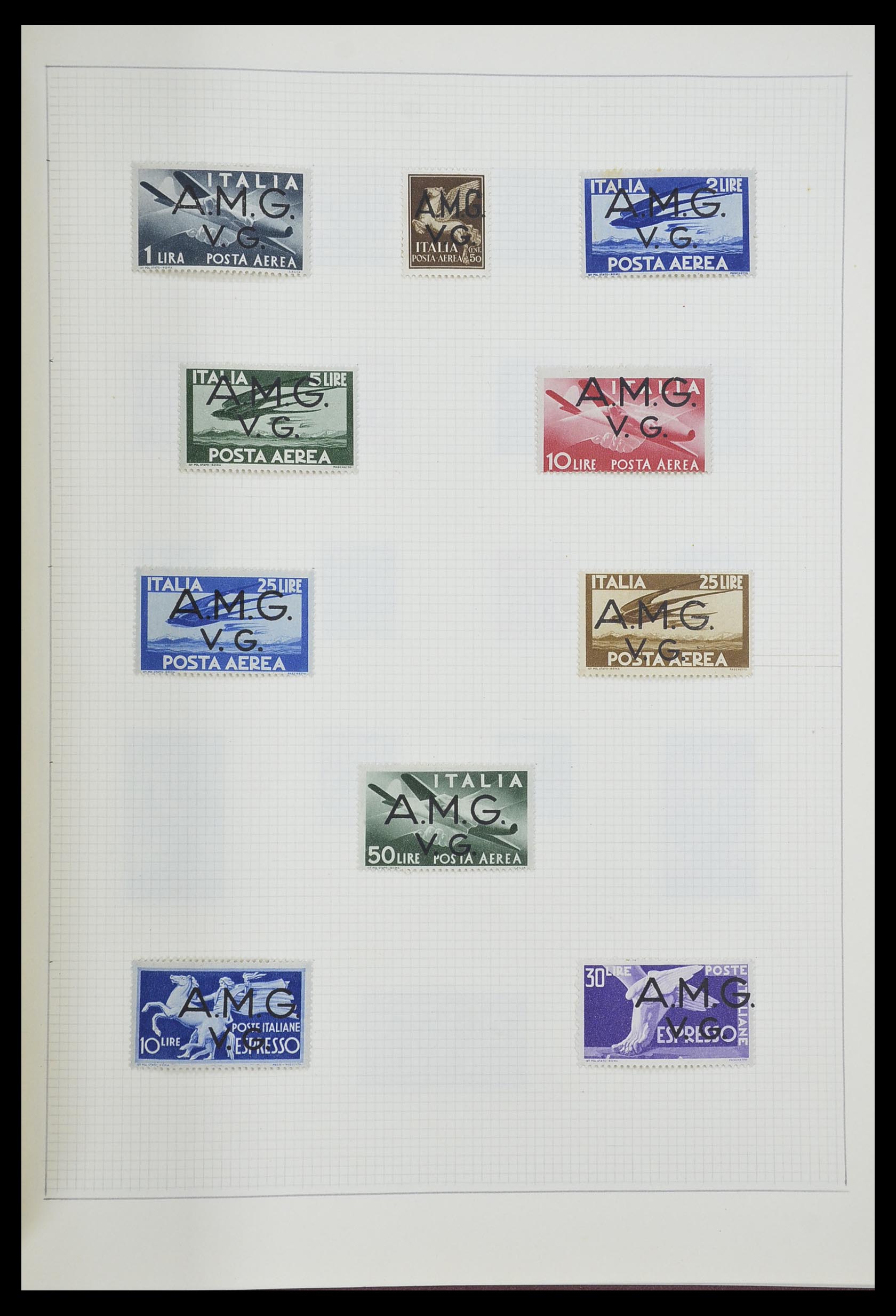 33406 151 - Postzegelverzameling 33406 Europese landen 1938-1955.