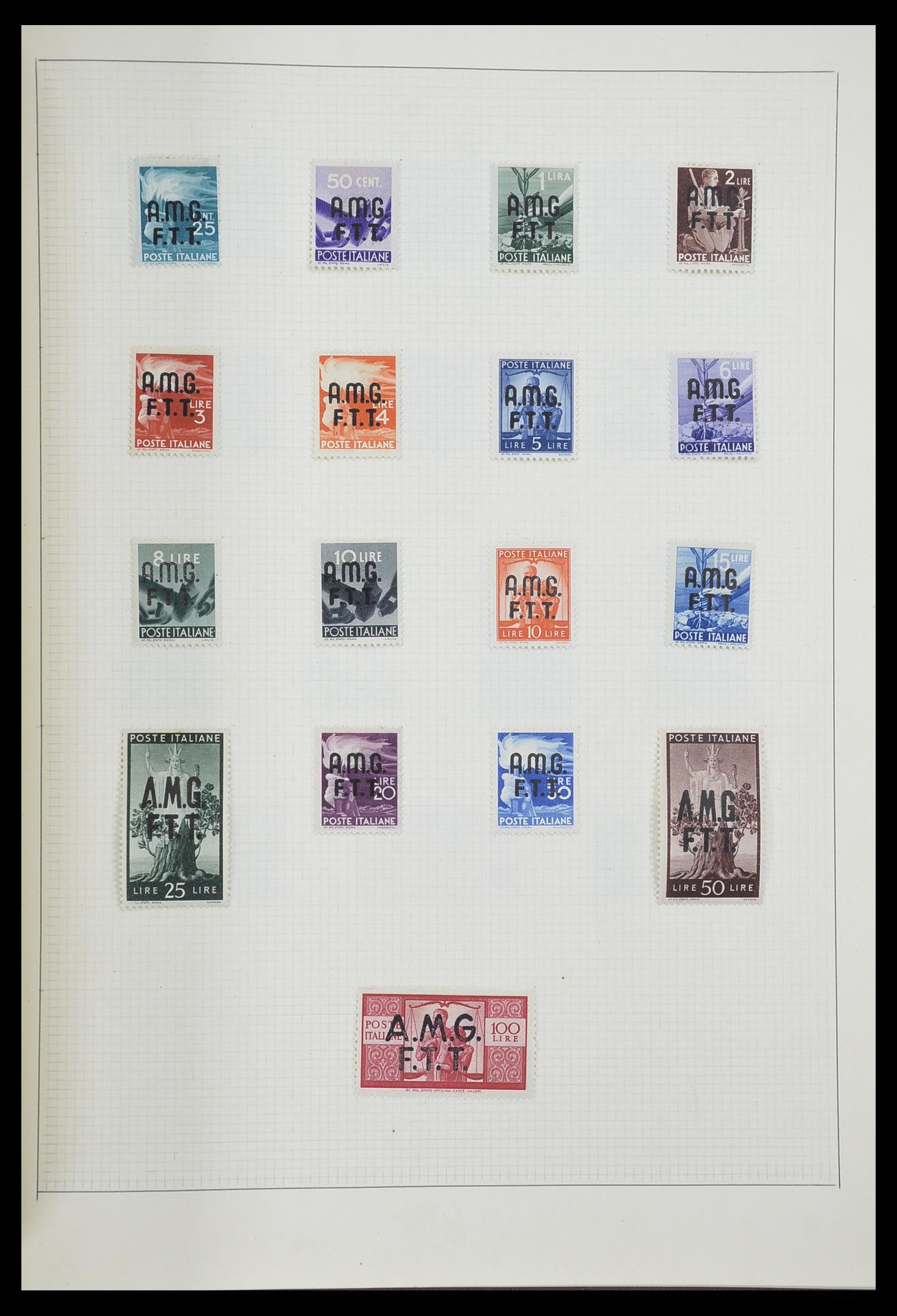 33406 152 - Postzegelverzameling 33406 Europese landen 1938-1955.
