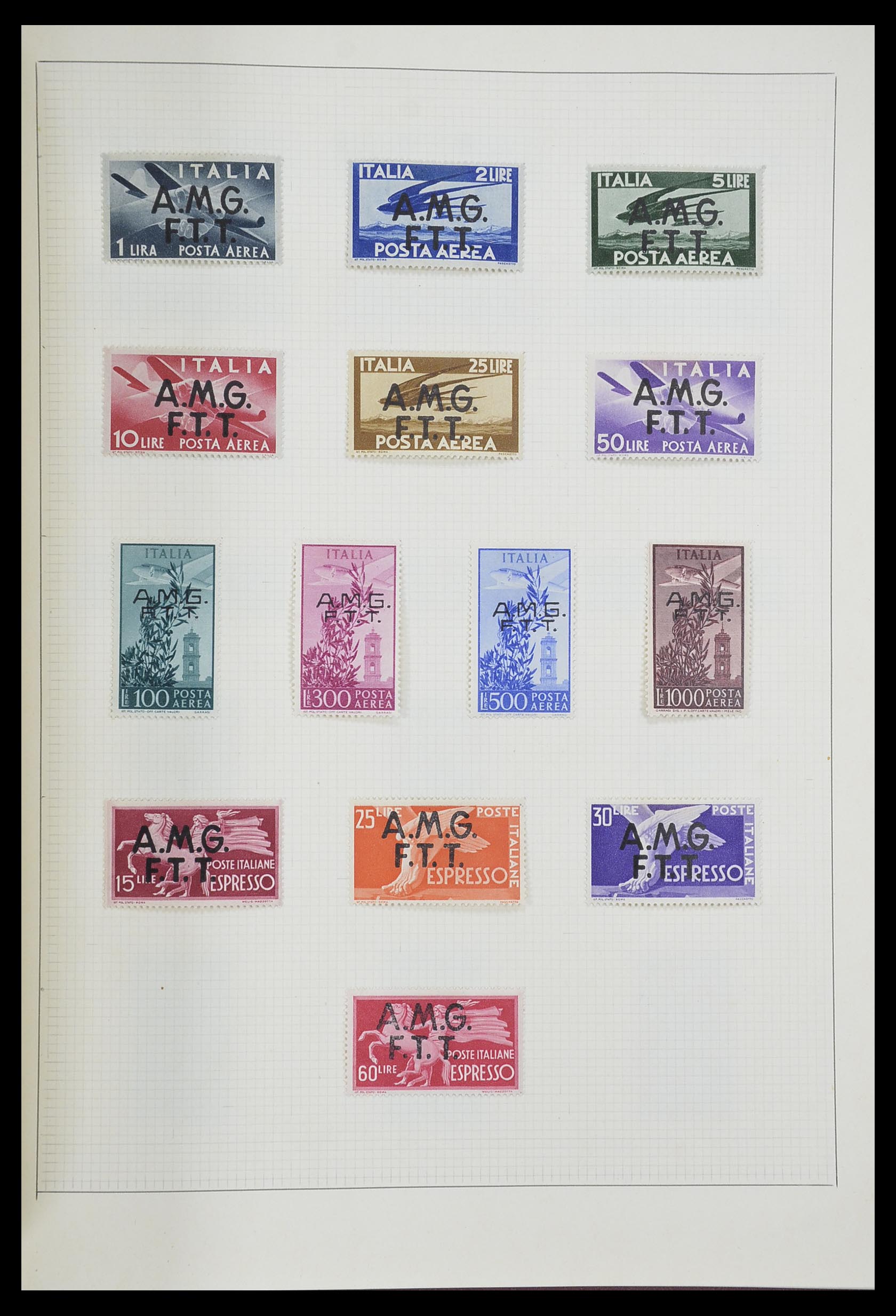 33406 153 - Postzegelverzameling 33406 Europese landen 1938-1955.