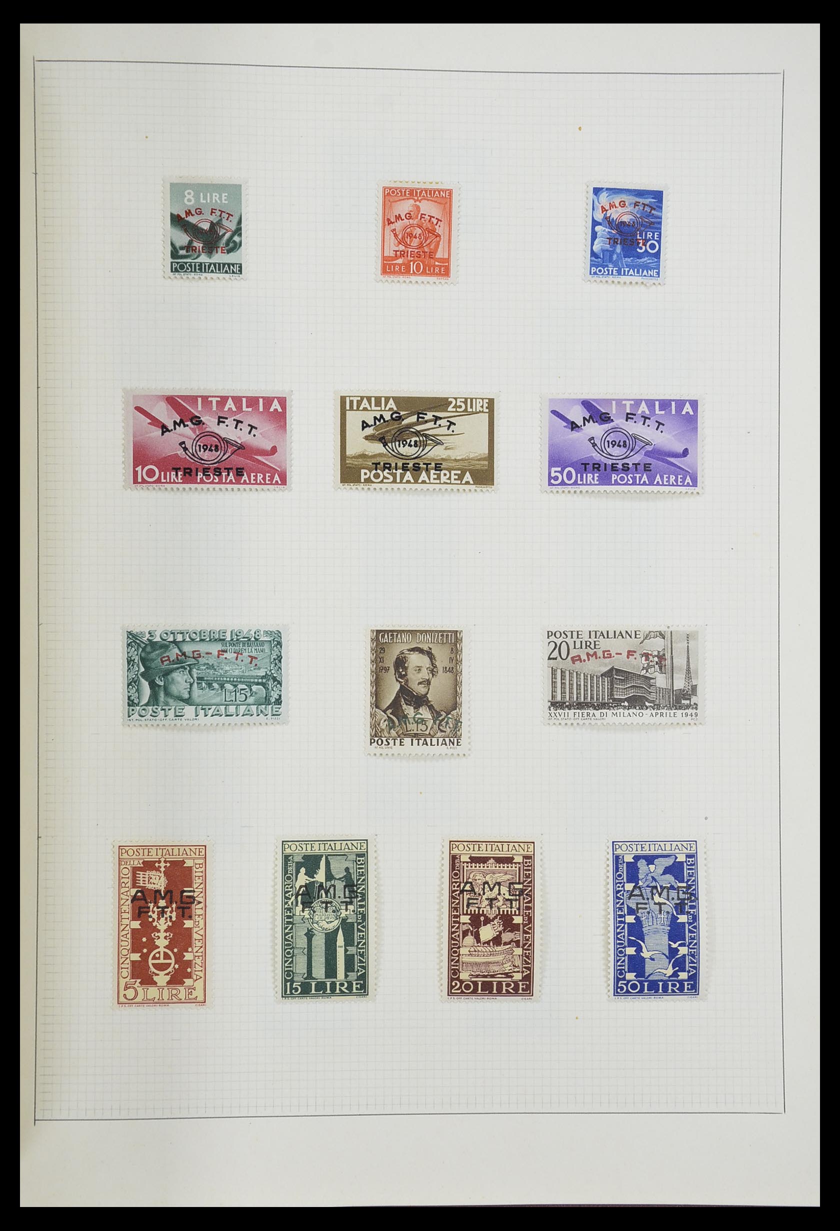 33406 156 - Postzegelverzameling 33406 Europese landen 1938-1955.