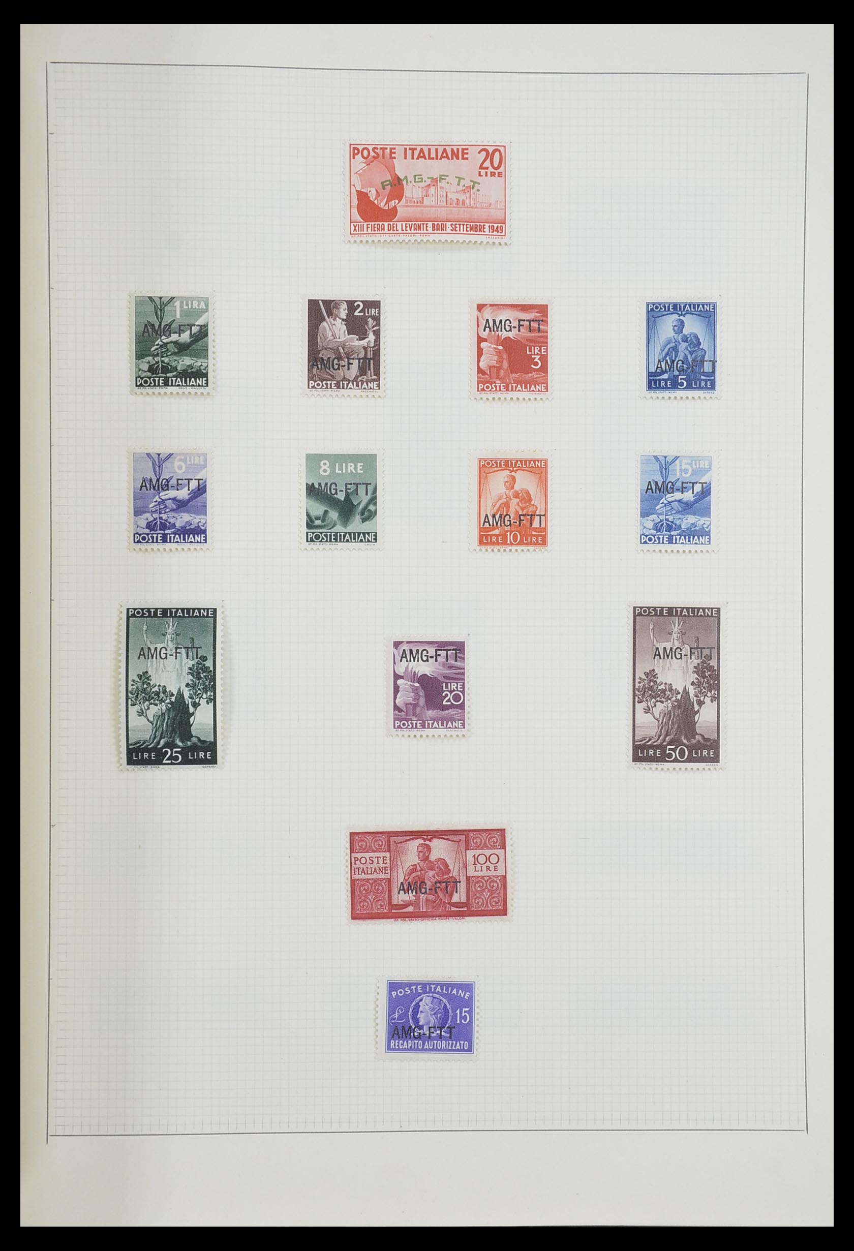 33406 158 - Postzegelverzameling 33406 Europese landen 1938-1955.