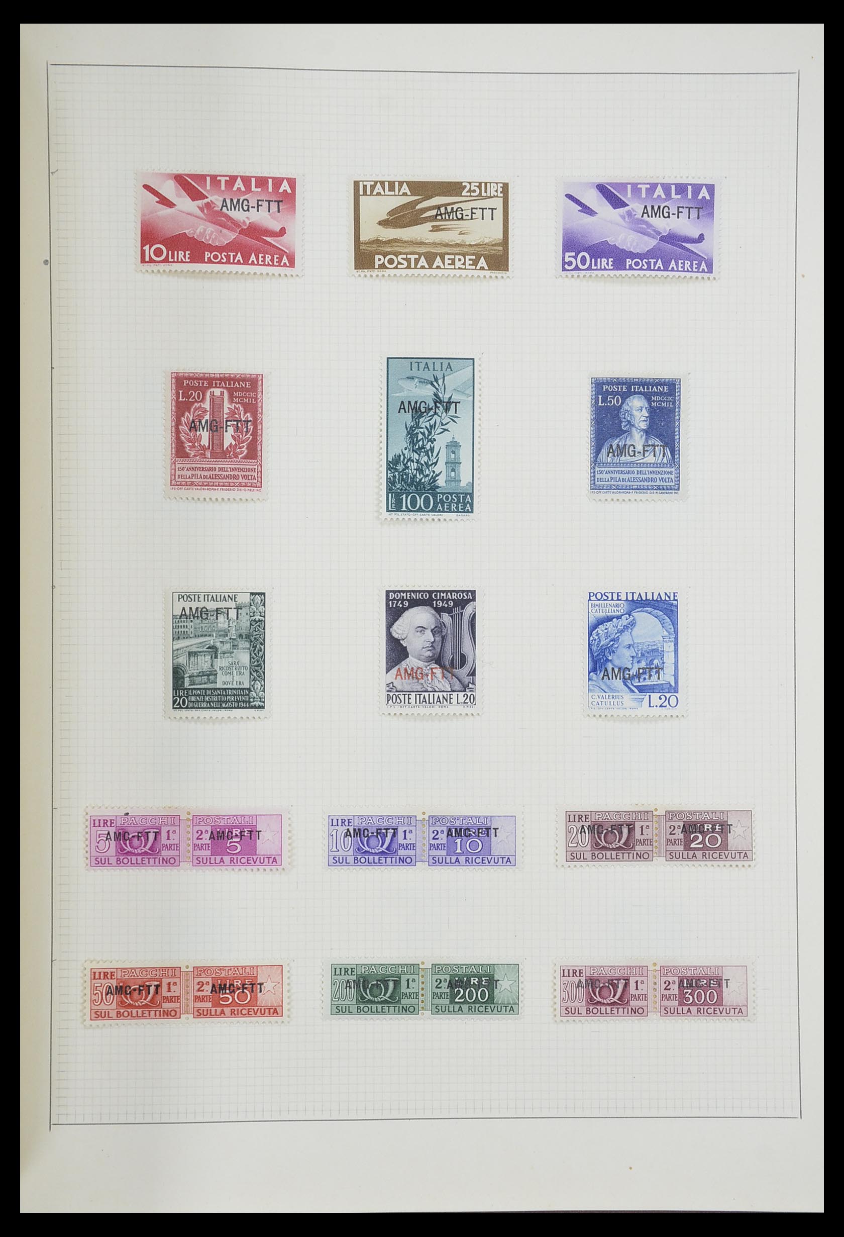 33406 159 - Postzegelverzameling 33406 Europese landen 1938-1955.