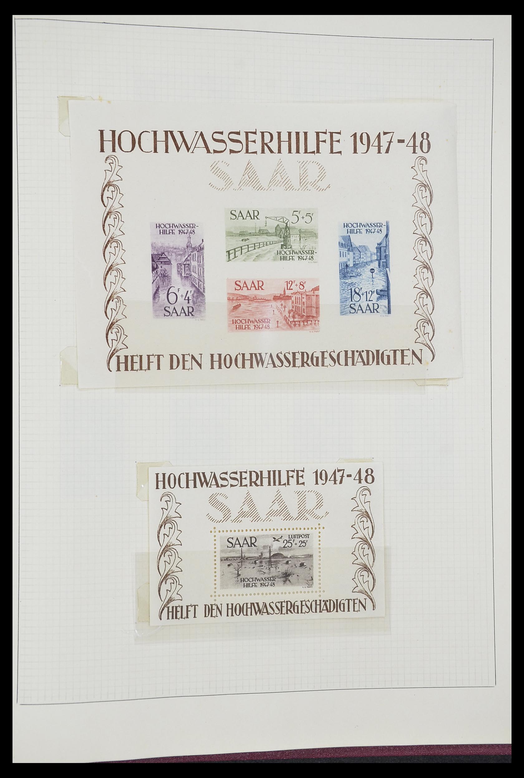 33406 219 - Postzegelverzameling 33406 Europese landen 1938-1955.
