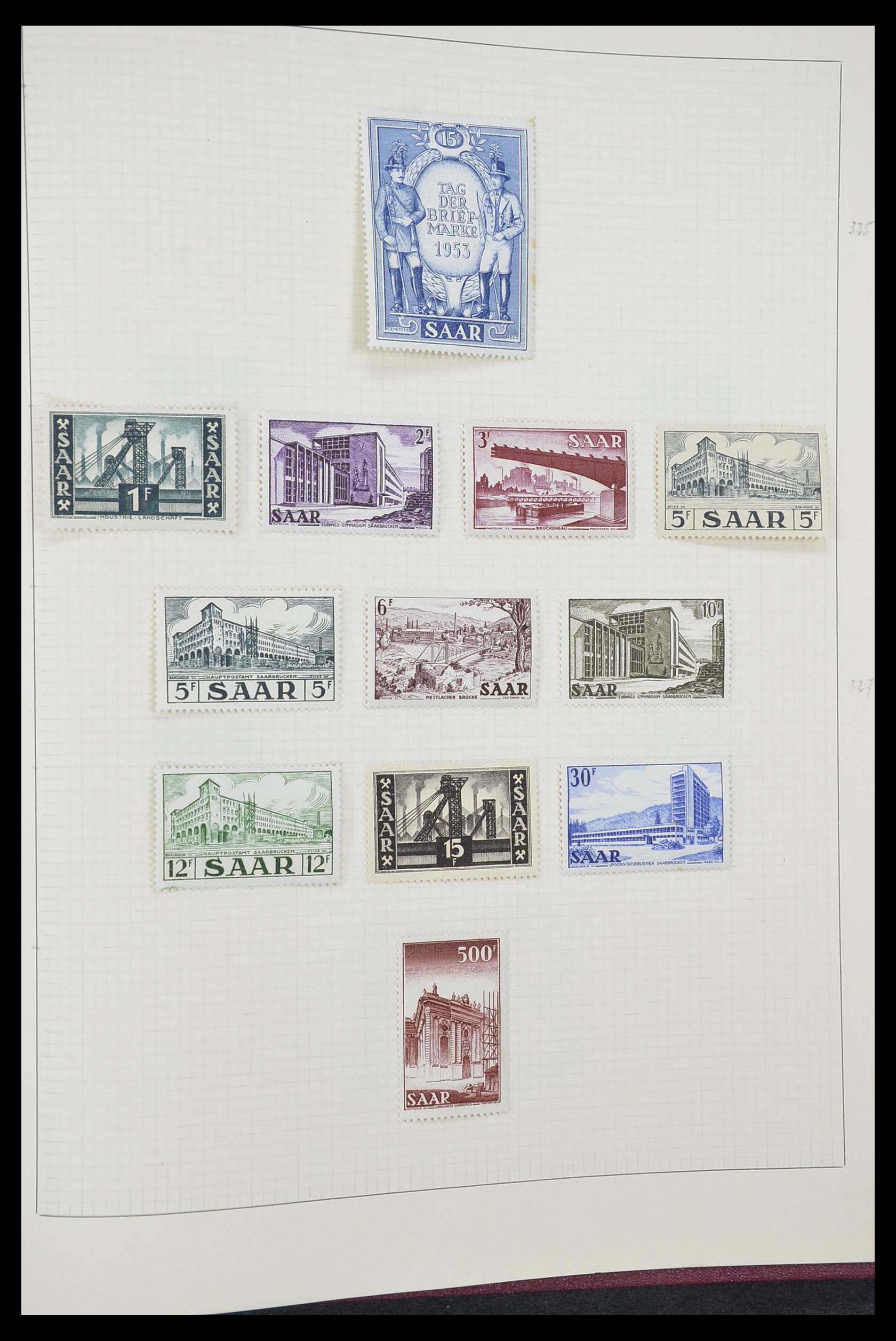 33406 226 - Postzegelverzameling 33406 Europese landen 1938-1955.