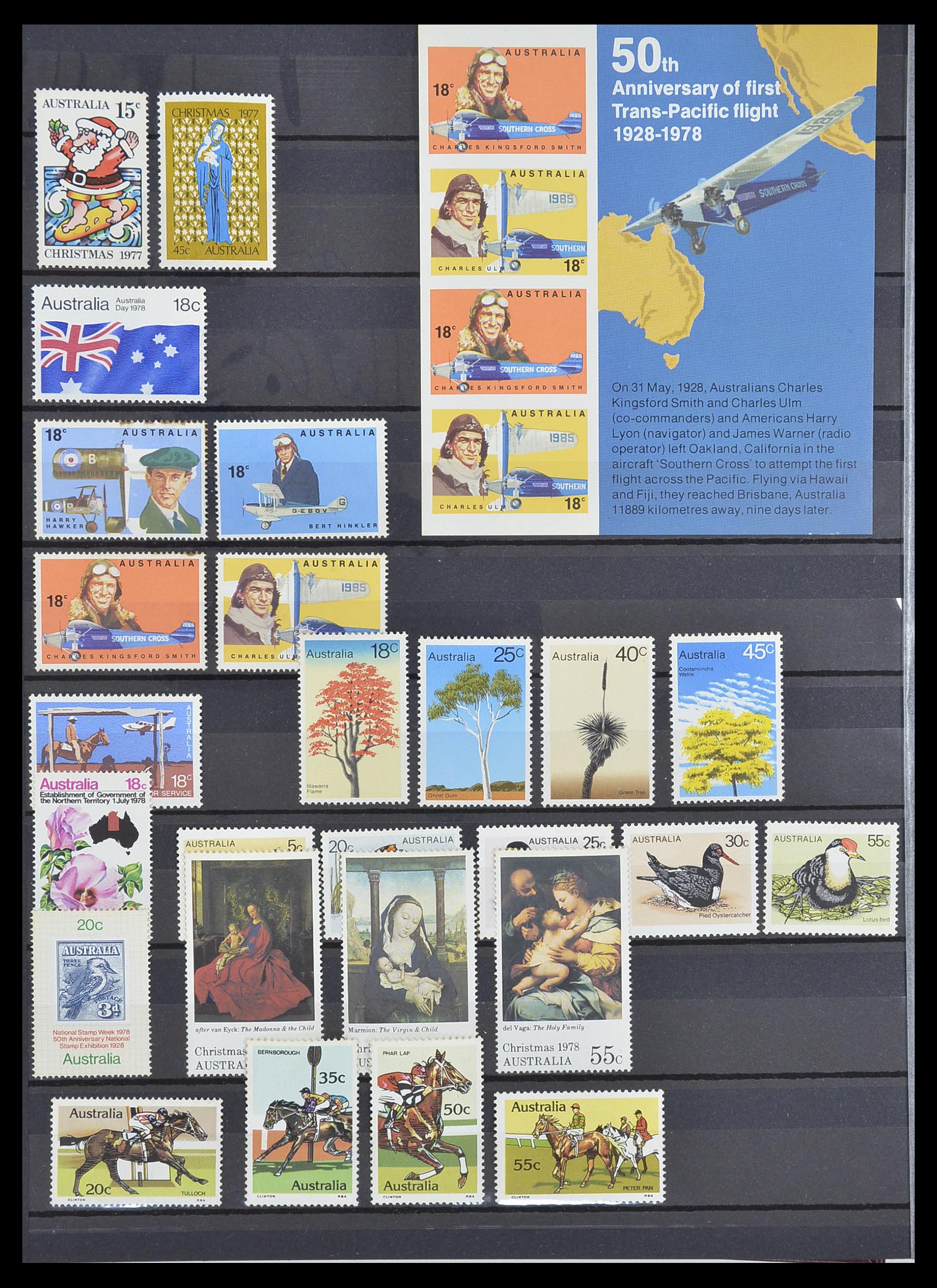 33408 010 - Postzegelverzameling 33408 Australië 1966-1991.