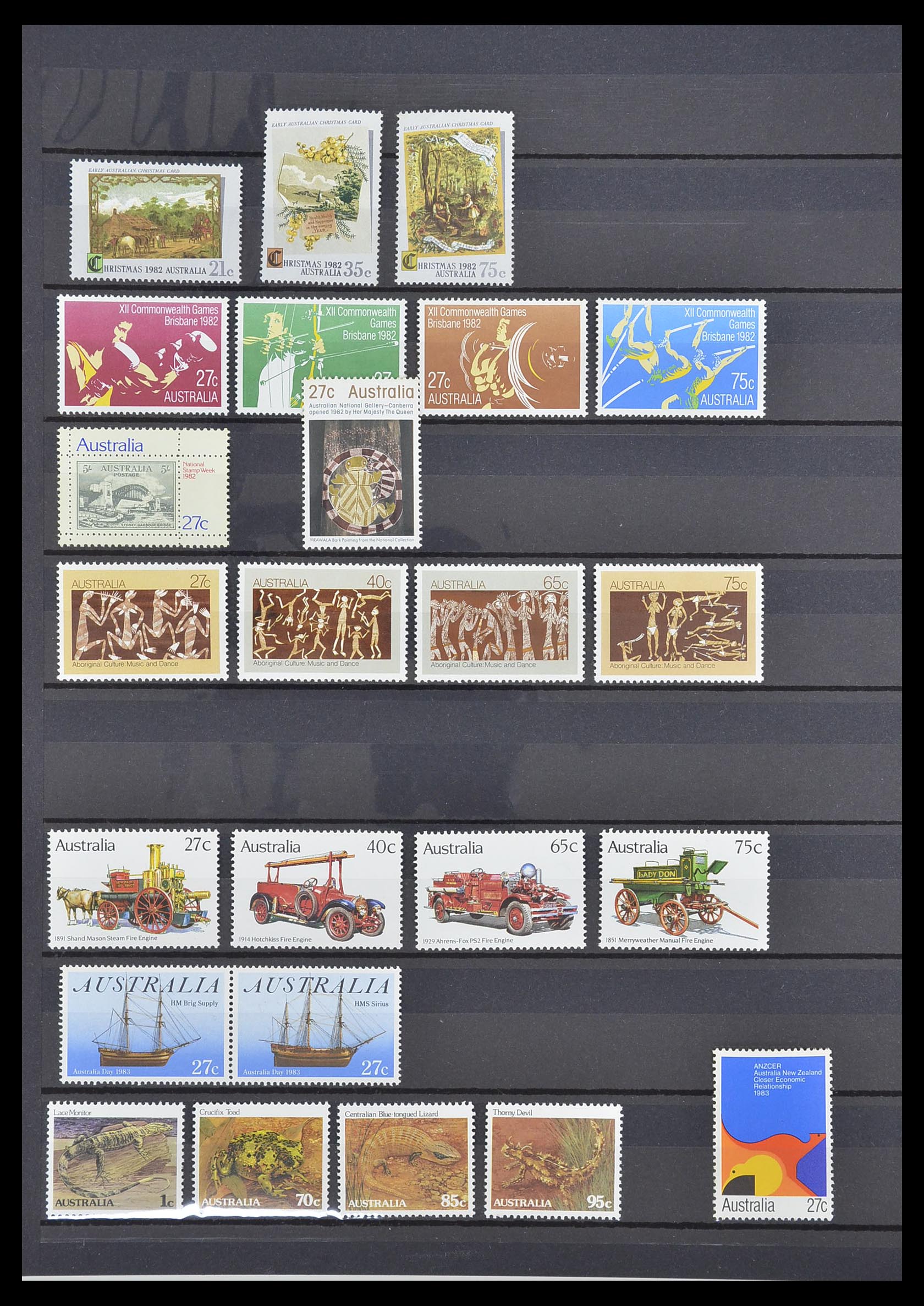 33408 016 - Stamp collection 33408 Australia 1966-1991.