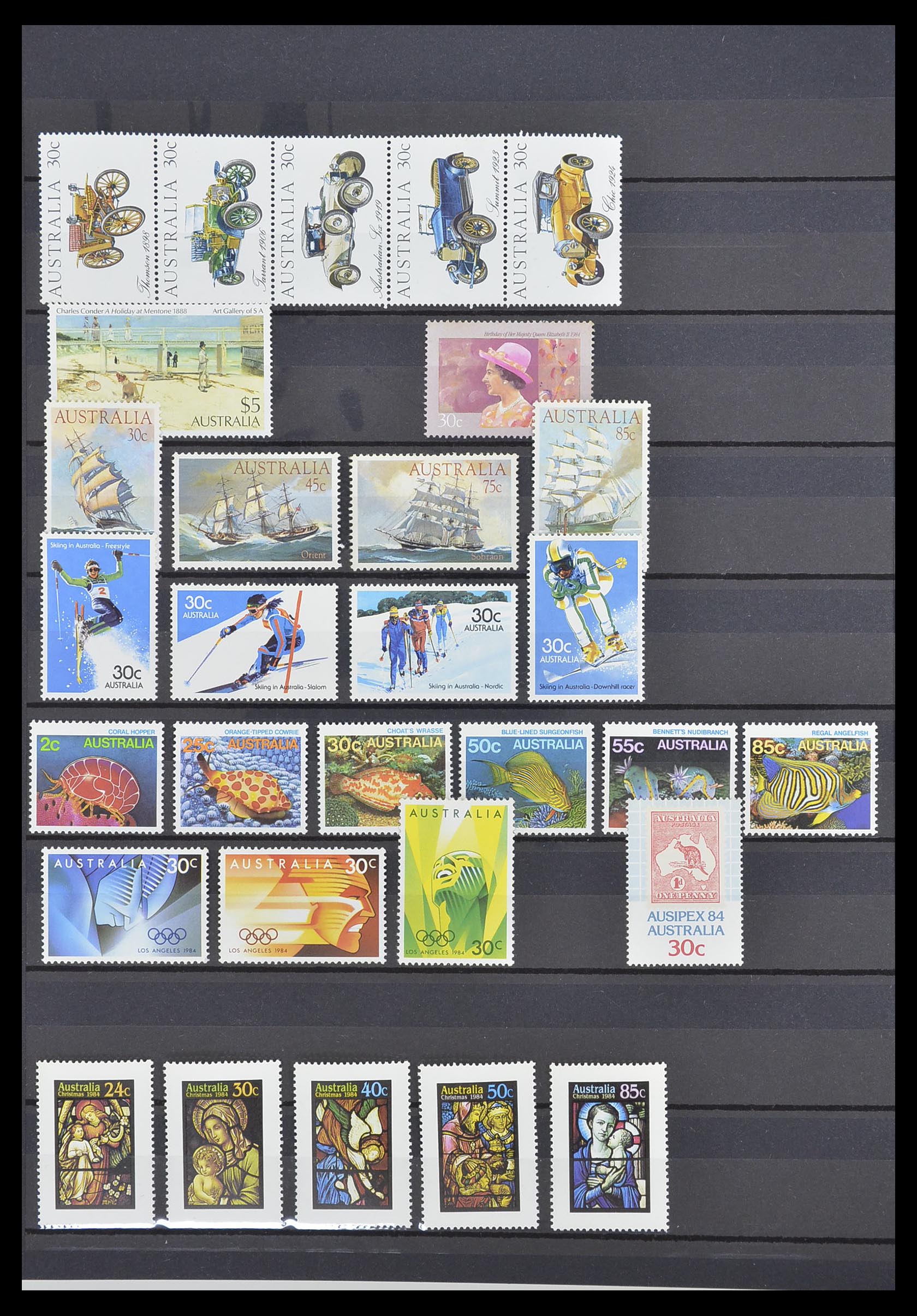 33408 018 - Postzegelverzameling 33408 Australië 1966-1991.