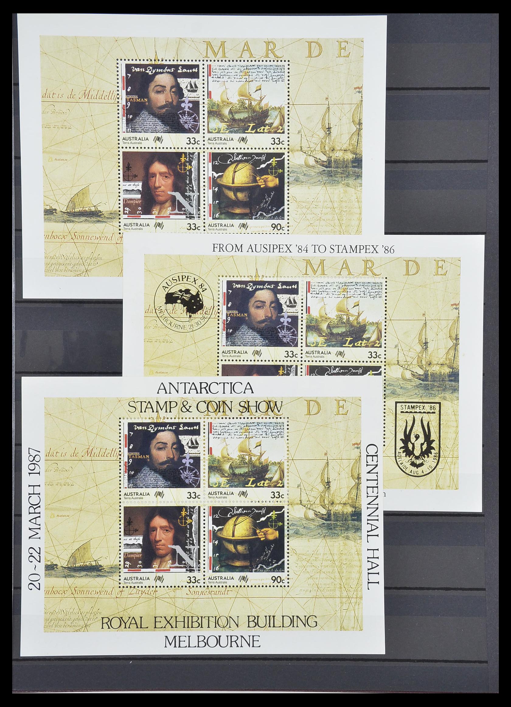 33408 031 - Postzegelverzameling 33408 Australië 1966-1991.