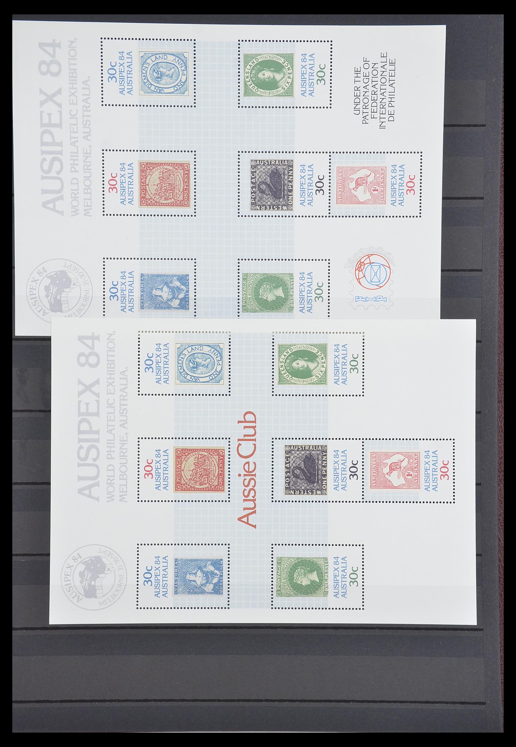 33408 033 - Postzegelverzameling 33408 Australië 1966-1991.