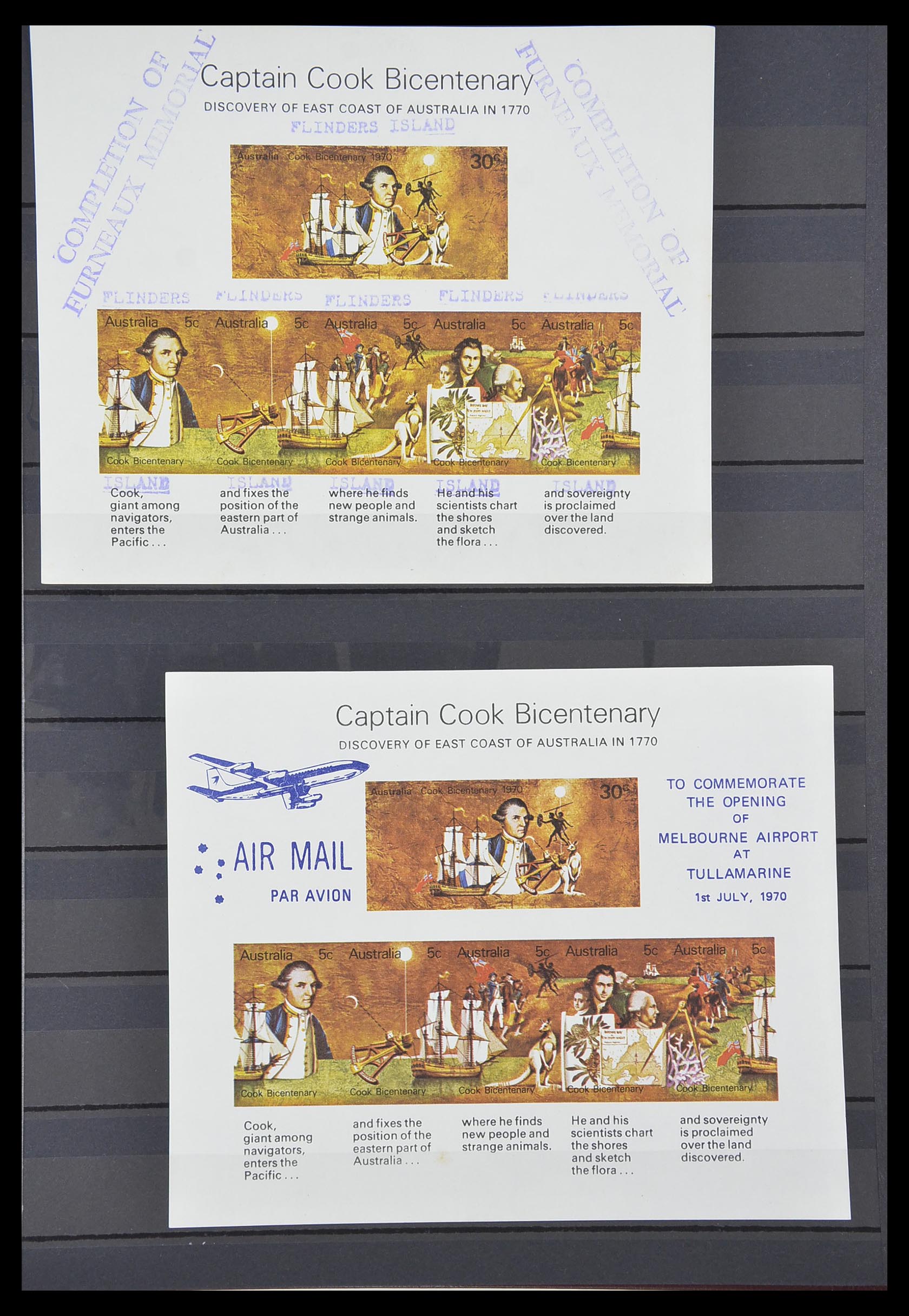 33408 035 - Postzegelverzameling 33408 Australië 1966-1991.