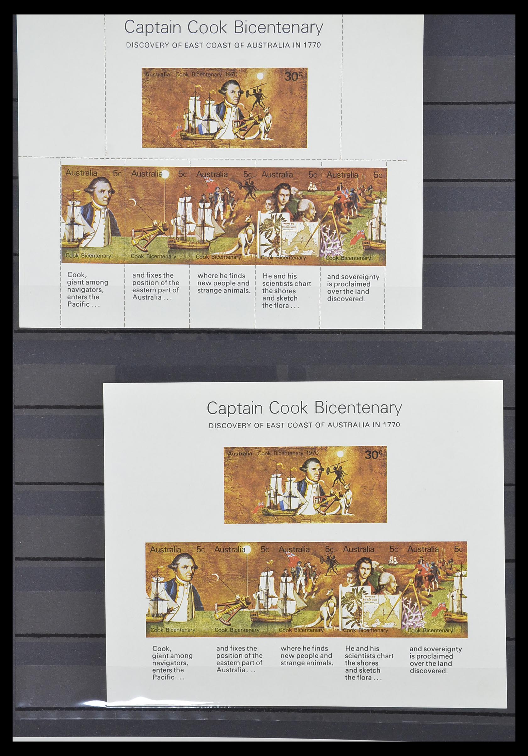 33408 036 - Postzegelverzameling 33408 Australië 1966-1991.