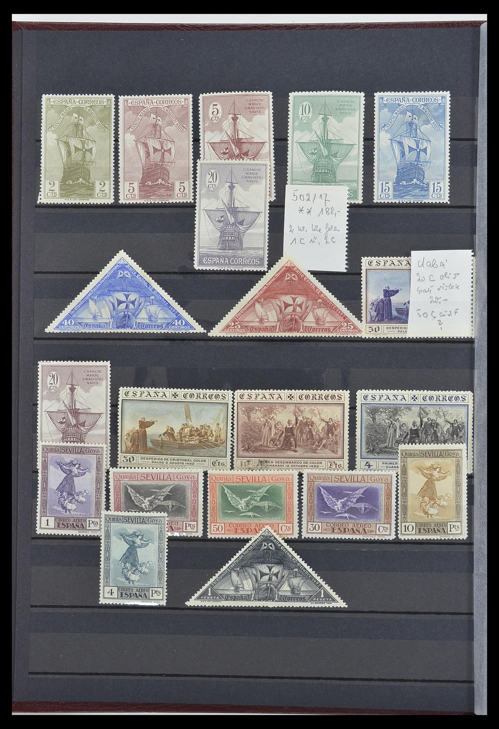 33409 002 - Postzegelverzameling 33409 Europese landen 1852-1940.