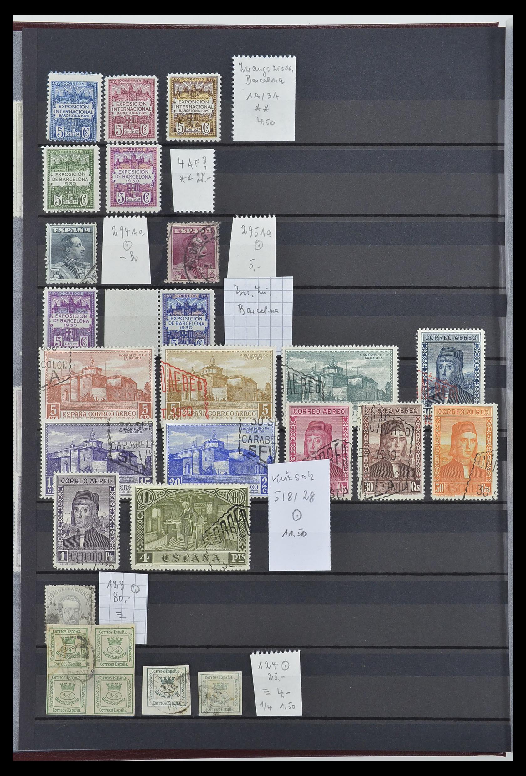 33409 004 - Postzegelverzameling 33409 Europese landen 1852-1940.
