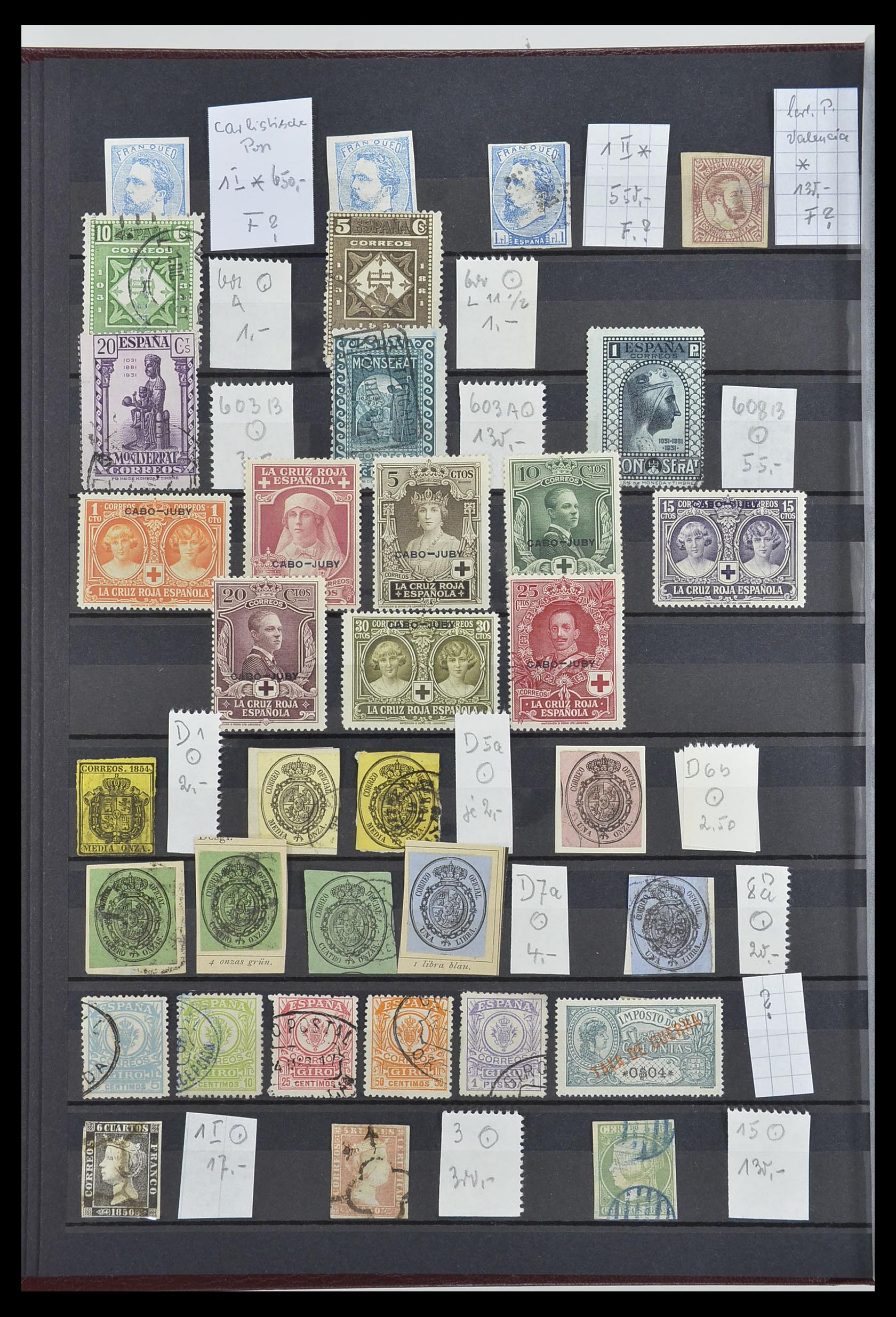 33409 006 - Postzegelverzameling 33409 Europese landen 1852-1940.