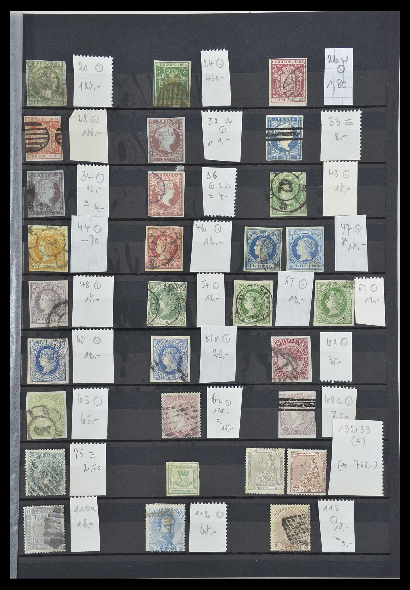 33409 007 - Postzegelverzameling 33409 Europese landen 1852-1940.