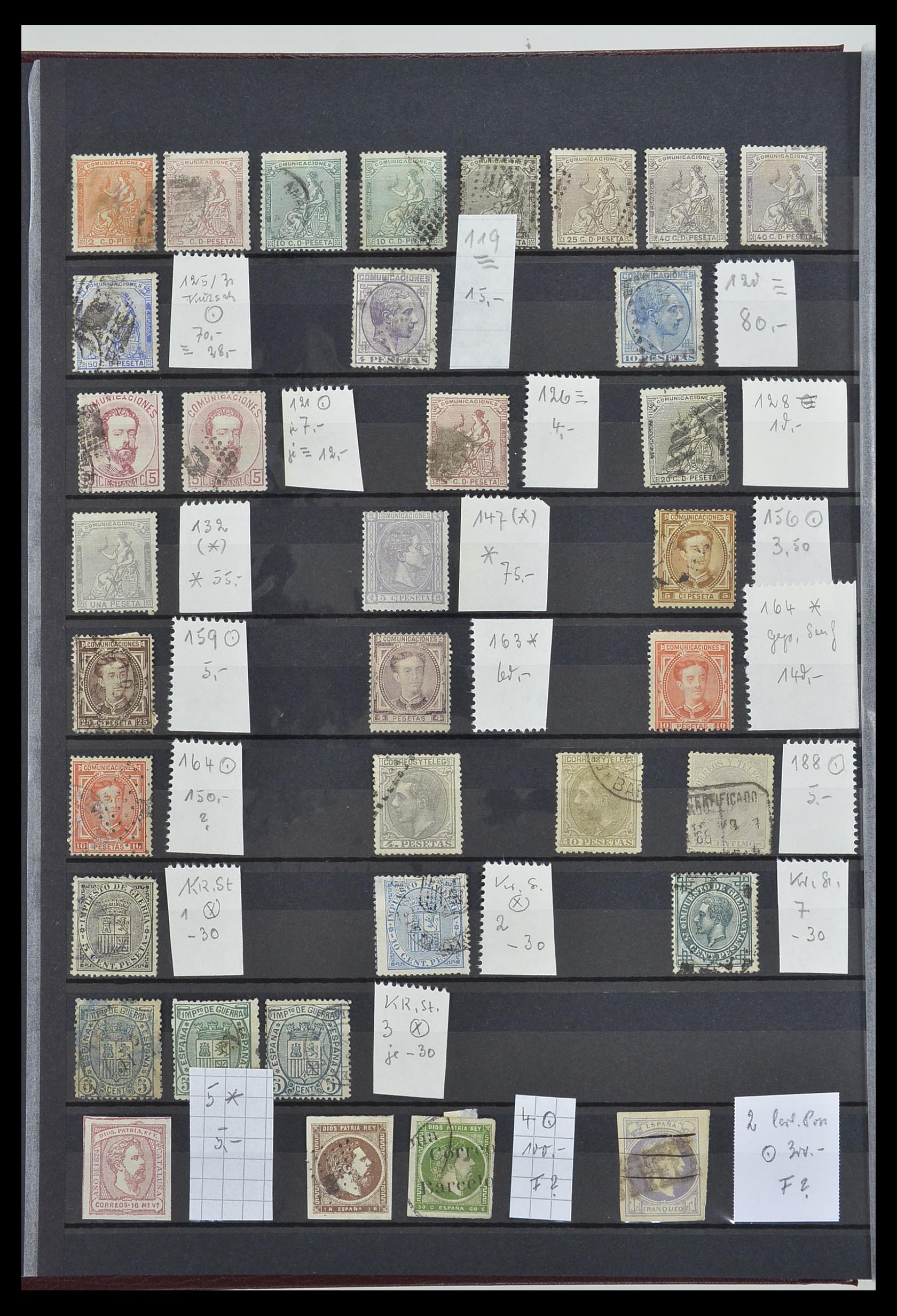 33409 008 - Postzegelverzameling 33409 Europese landen 1852-1940.