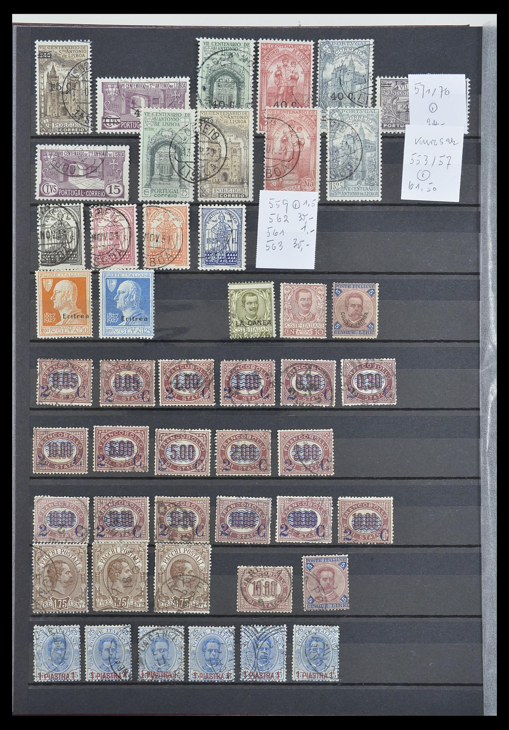 33409 012 - Postzegelverzameling 33409 Europese landen 1852-1940.