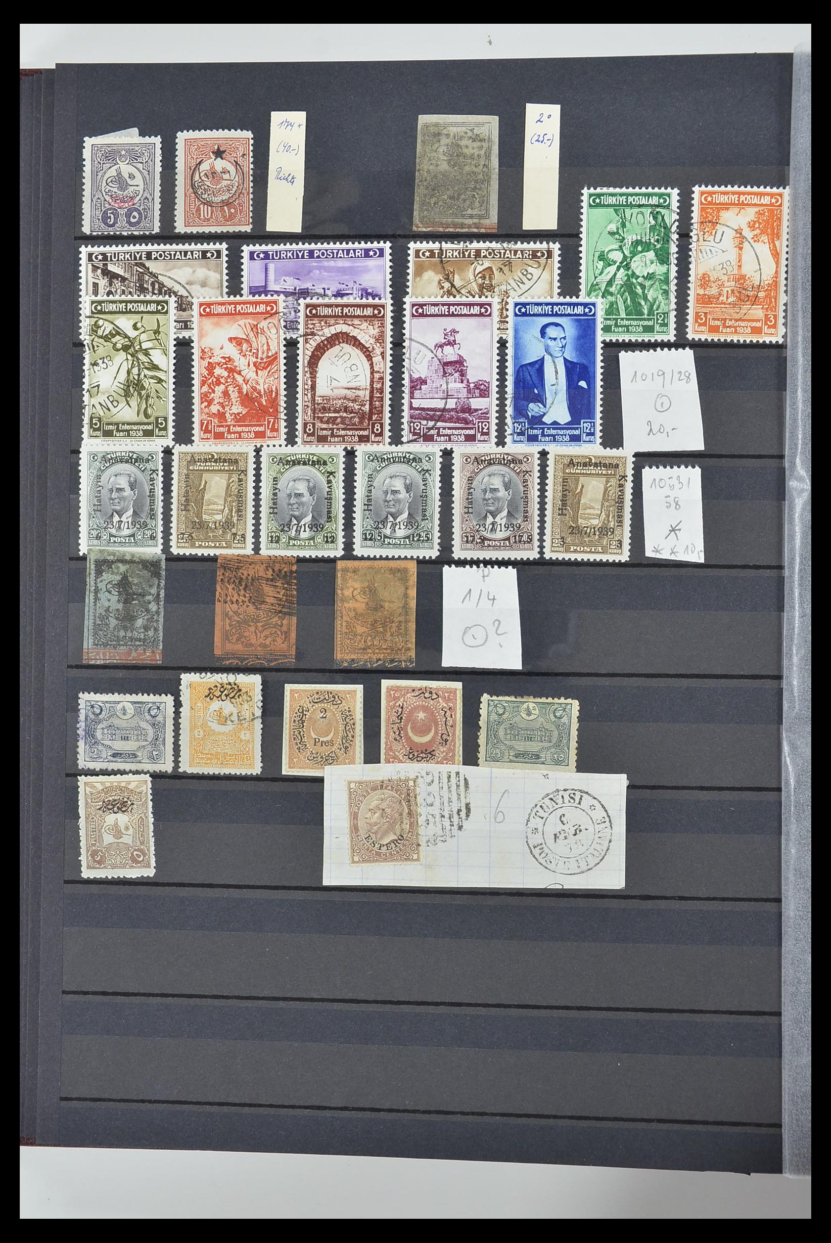 33409 016 - Postzegelverzameling 33409 Europese landen 1852-1940.
