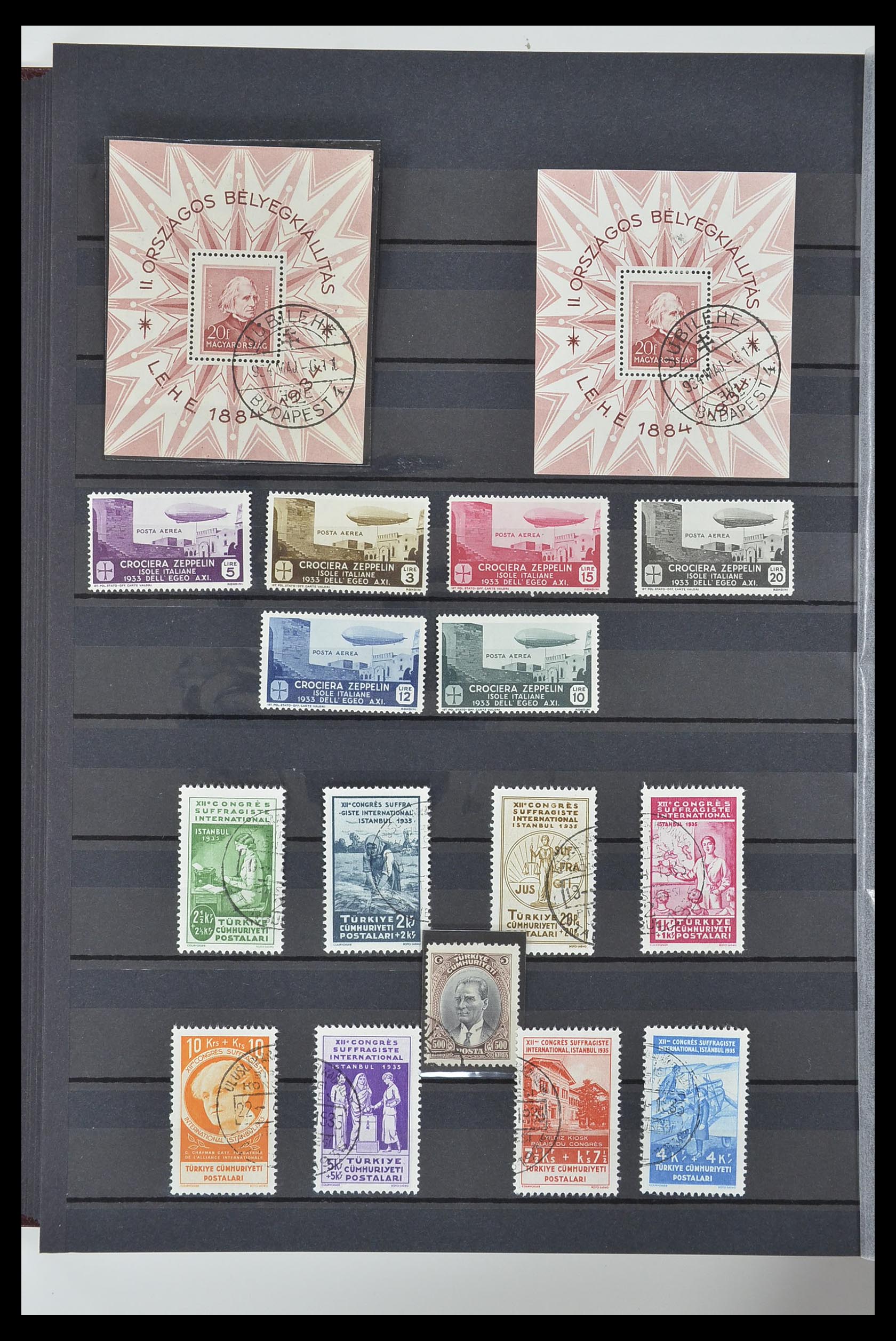 33409 022 - Postzegelverzameling 33409 Europese landen 1852-1940.