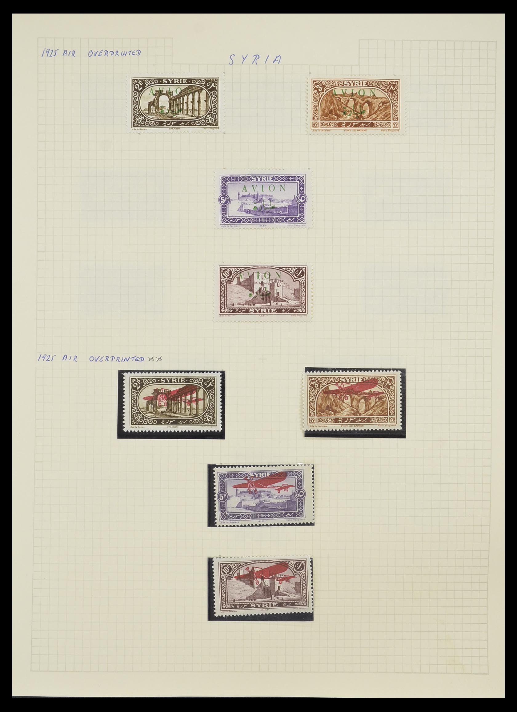 33410 016 - Postzegelverzameling 33410 Syrië 1919-1969.