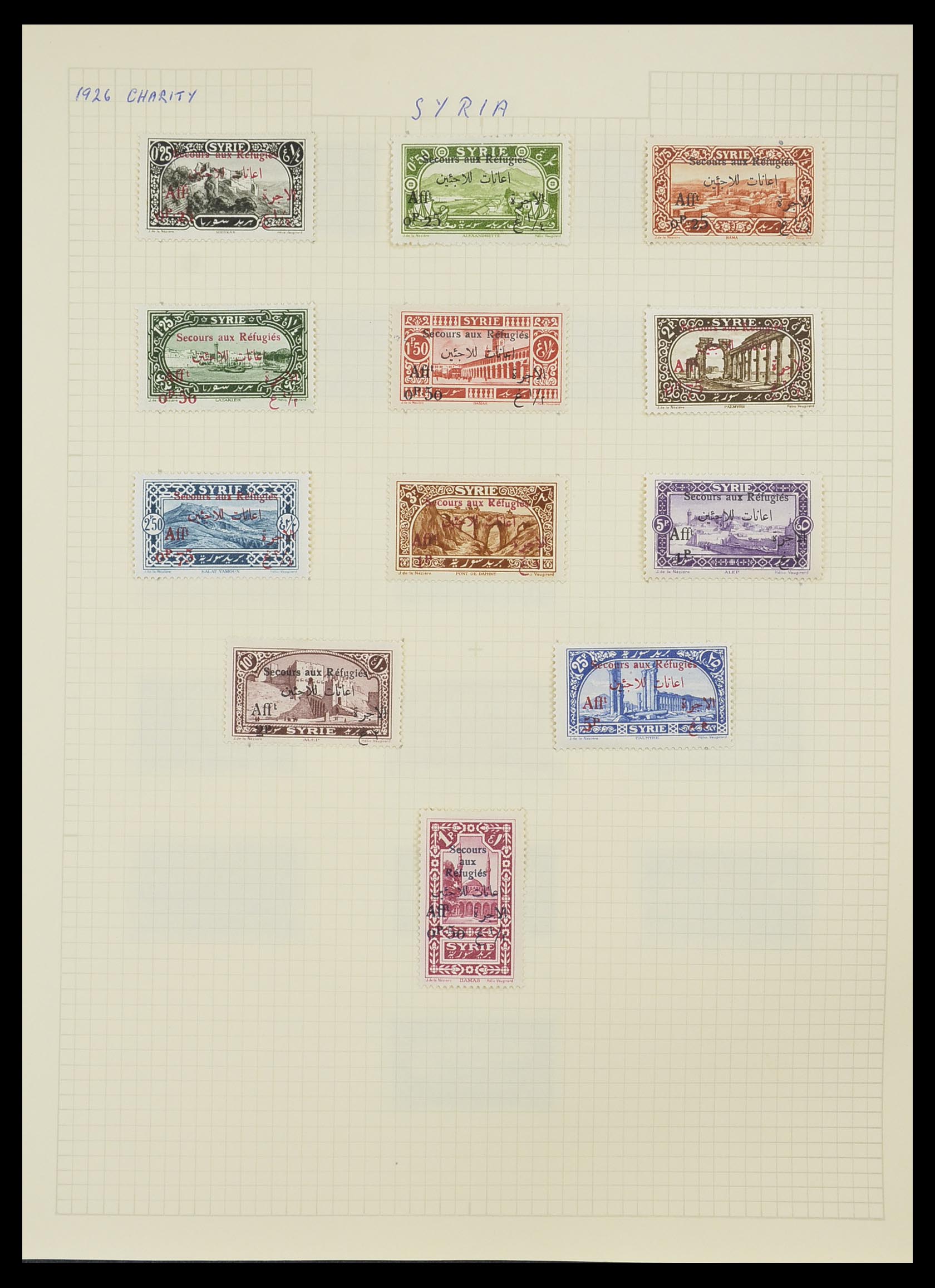 33410 017 - Postzegelverzameling 33410 Syrië 1919-1969.