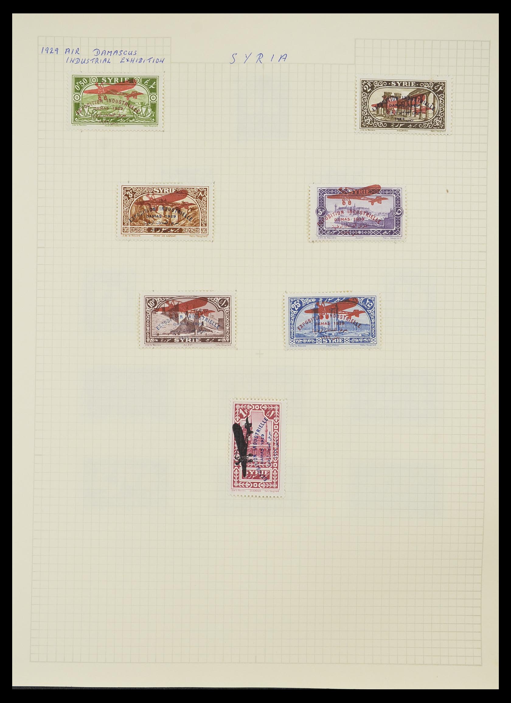 33410 021 - Postzegelverzameling 33410 Syrië 1919-1969.