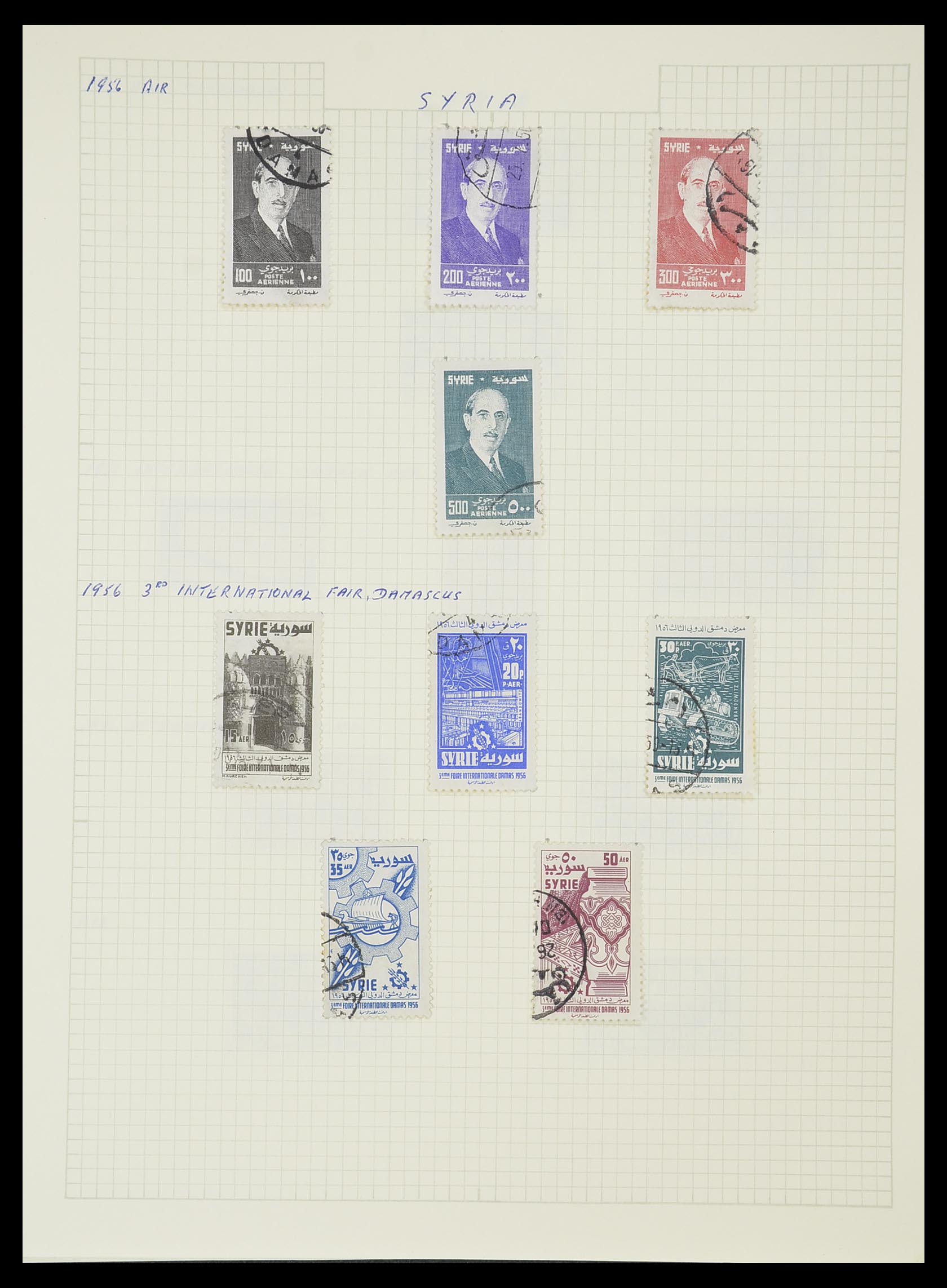 33410 058 - Postzegelverzameling 33410 Syrië 1919-1969.
