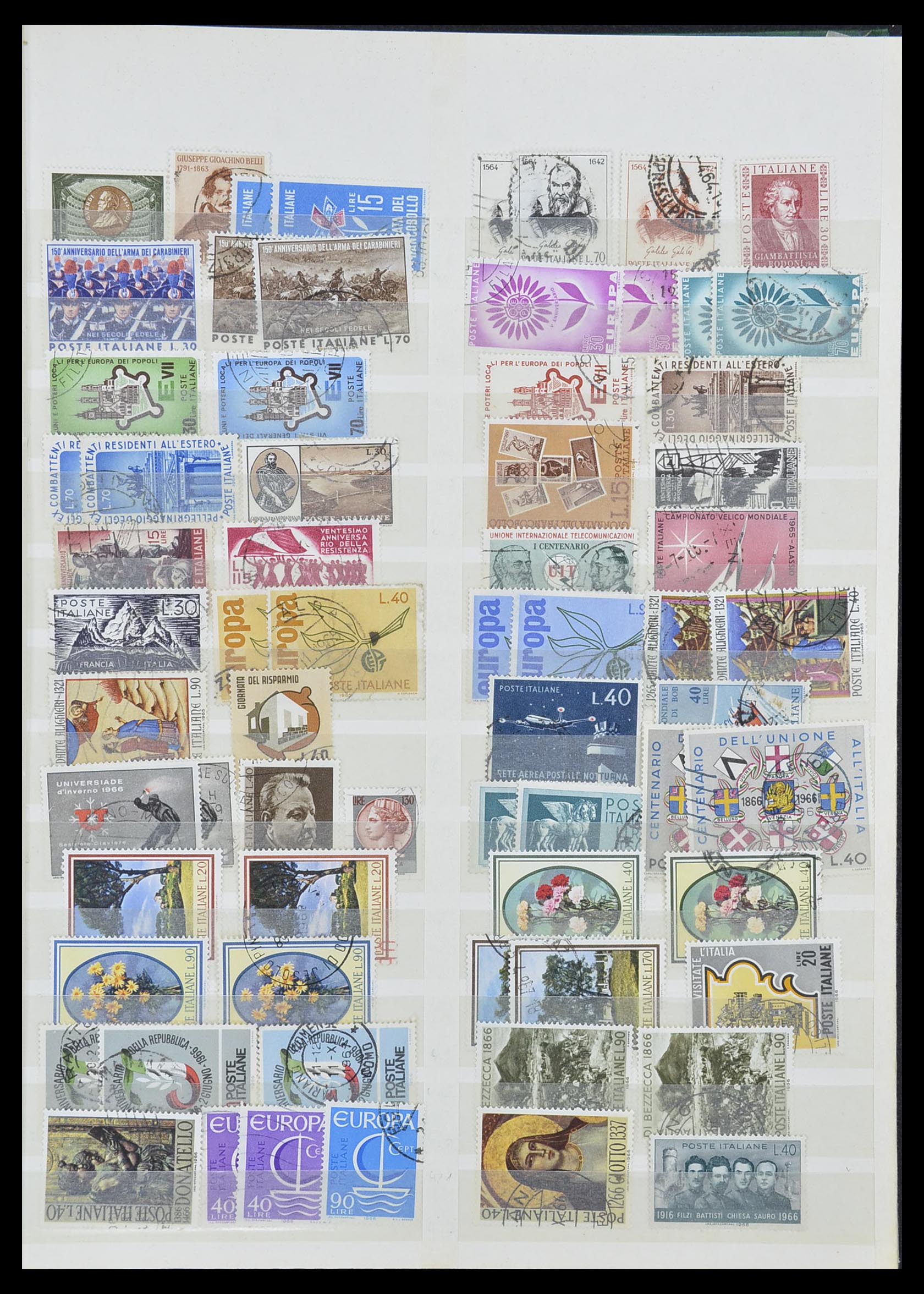 33412 014 - Postzegelverzameling 33412 Italië en koloniën 1852-1960.