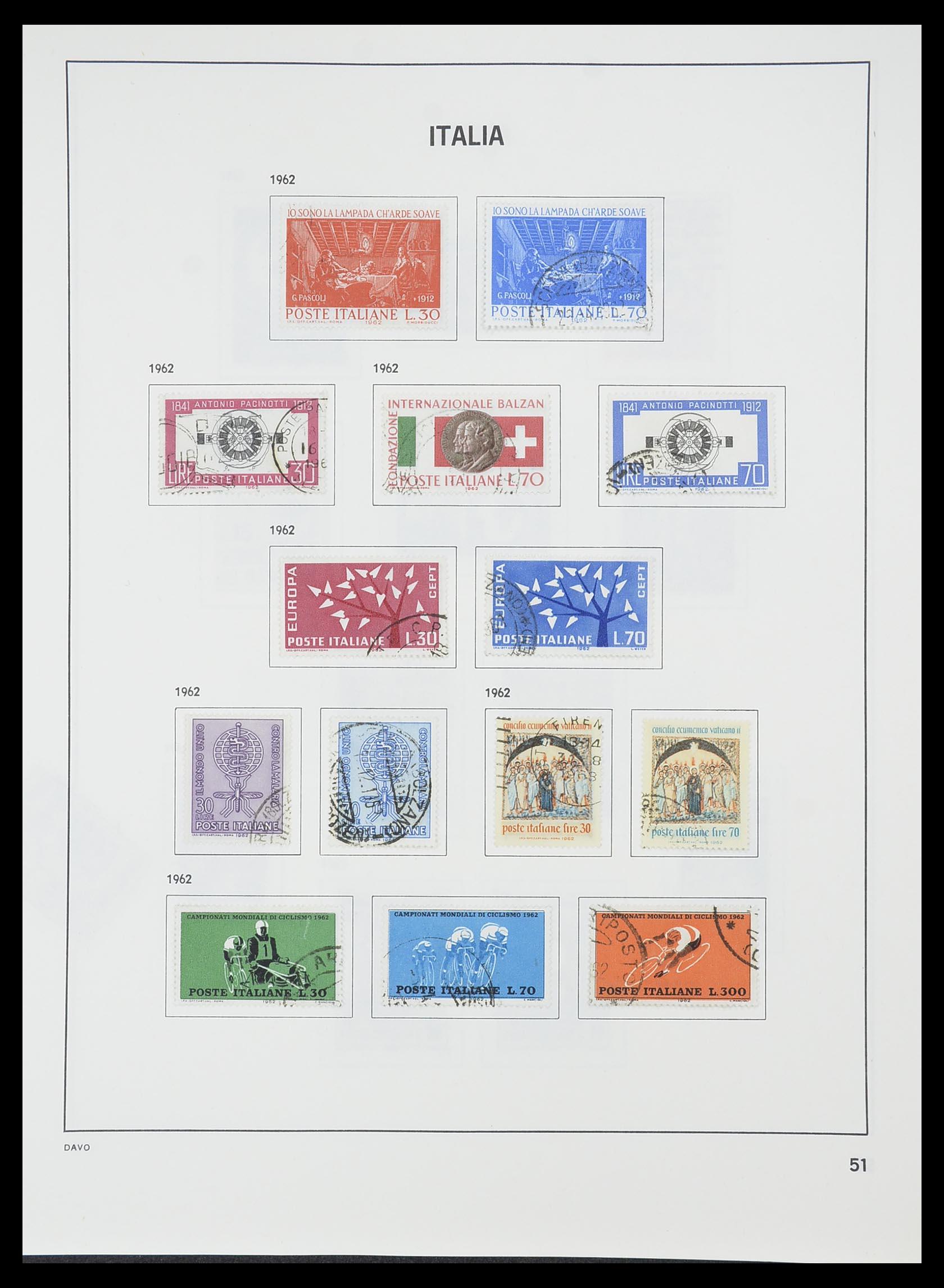 33413 026 - Stamp collection 33413 Italy 1945-2000.