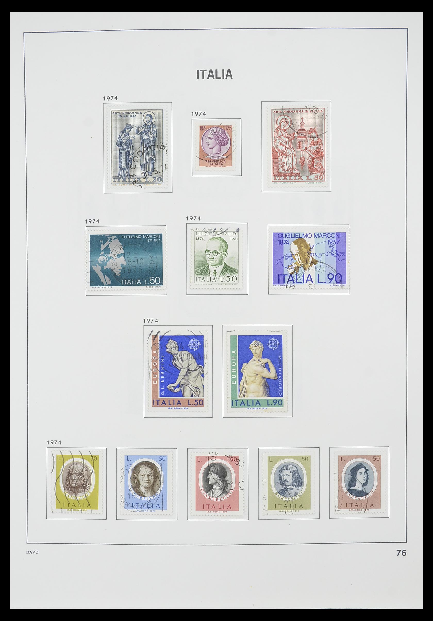 33413 051 - Postzegelverzameling 33413 Italië 1945-2000.