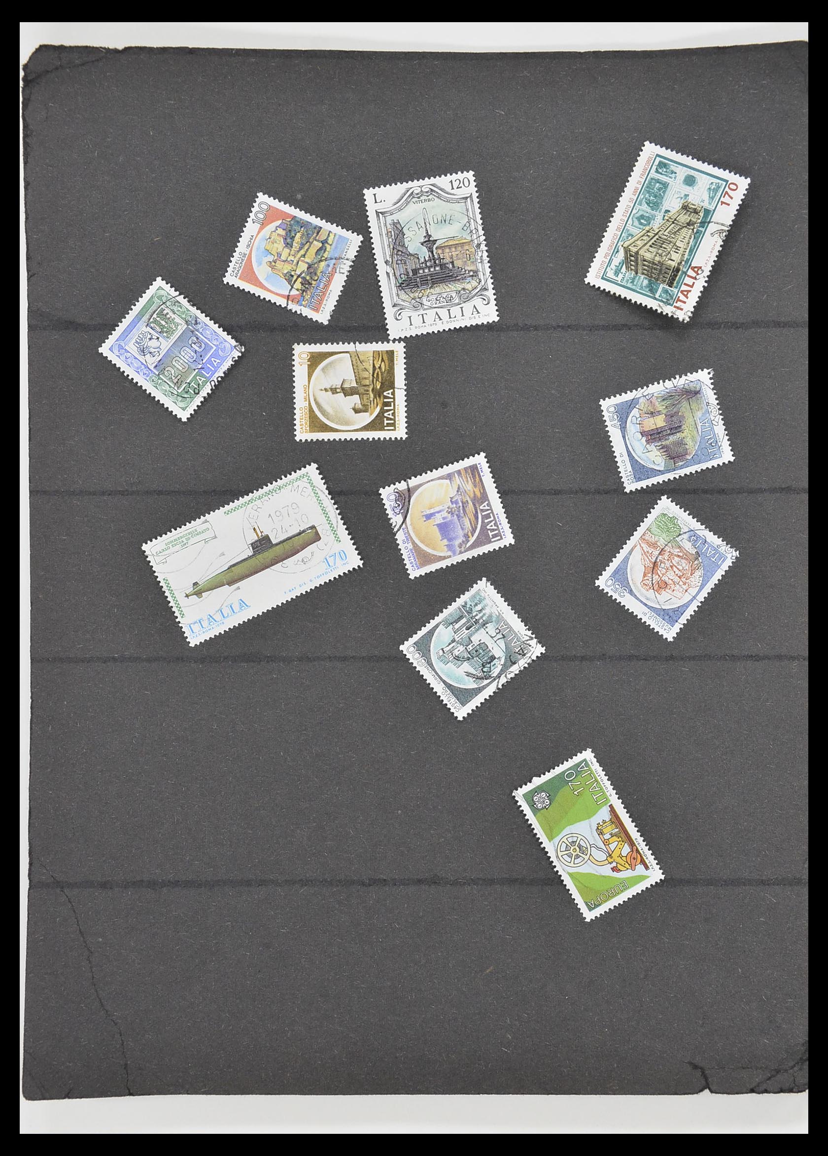 33413 075 - Postzegelverzameling 33413 Italië 1945-2000.