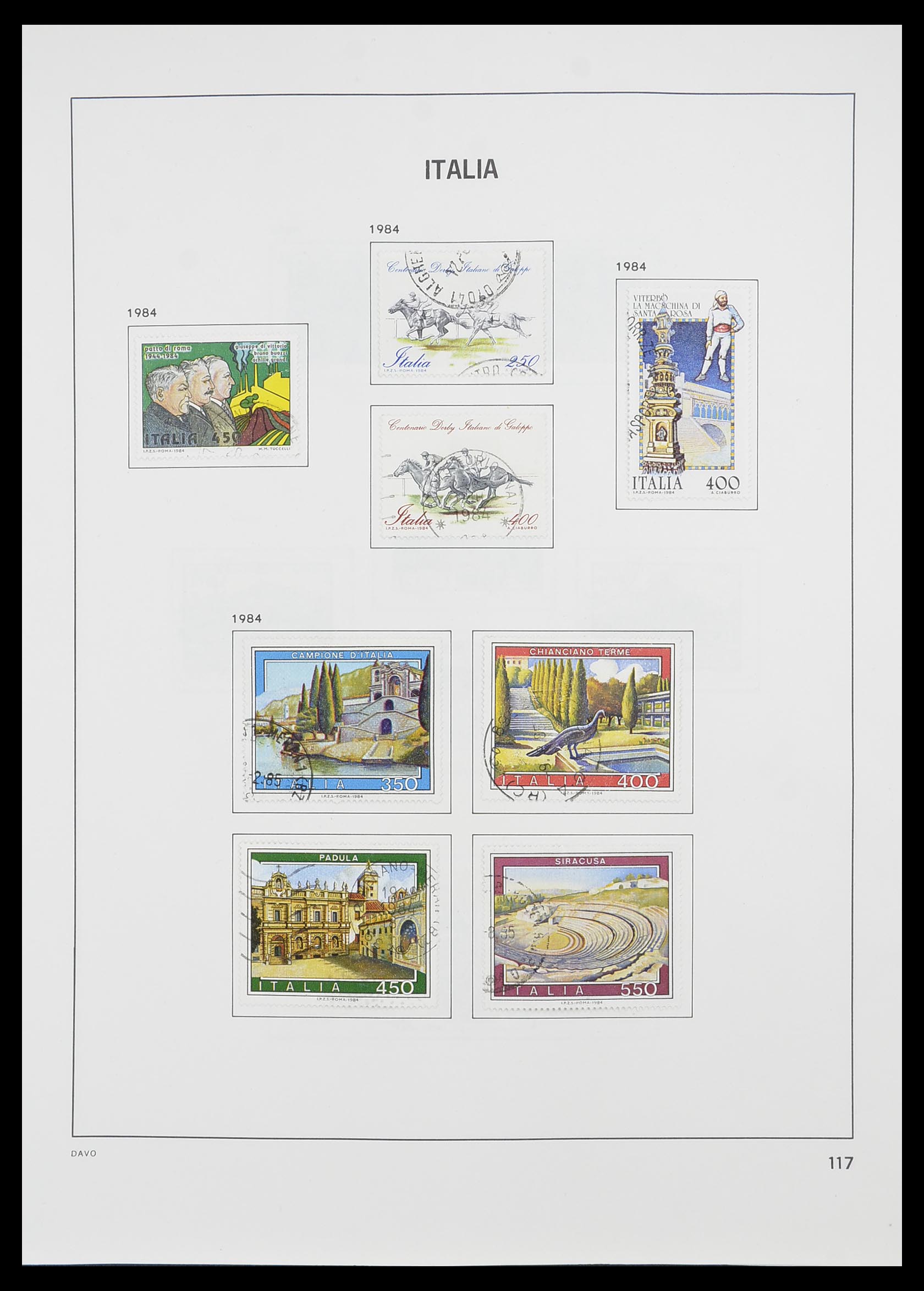33413 096 - Postzegelverzameling 33413 Italië 1945-2000.