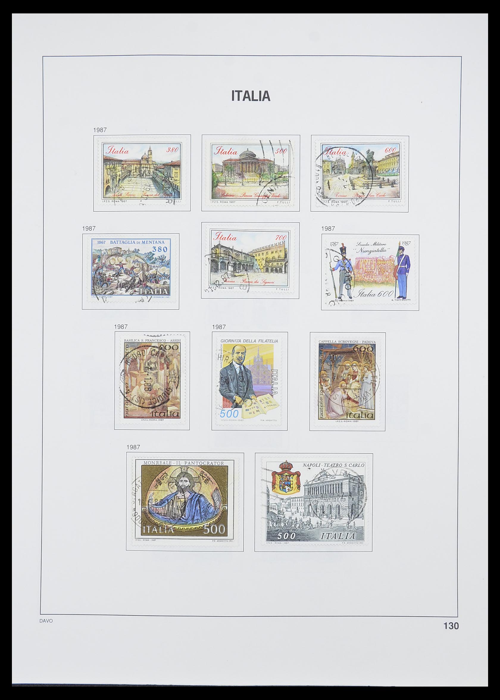 33413 110 - Postzegelverzameling 33413 Italië 1945-2000.