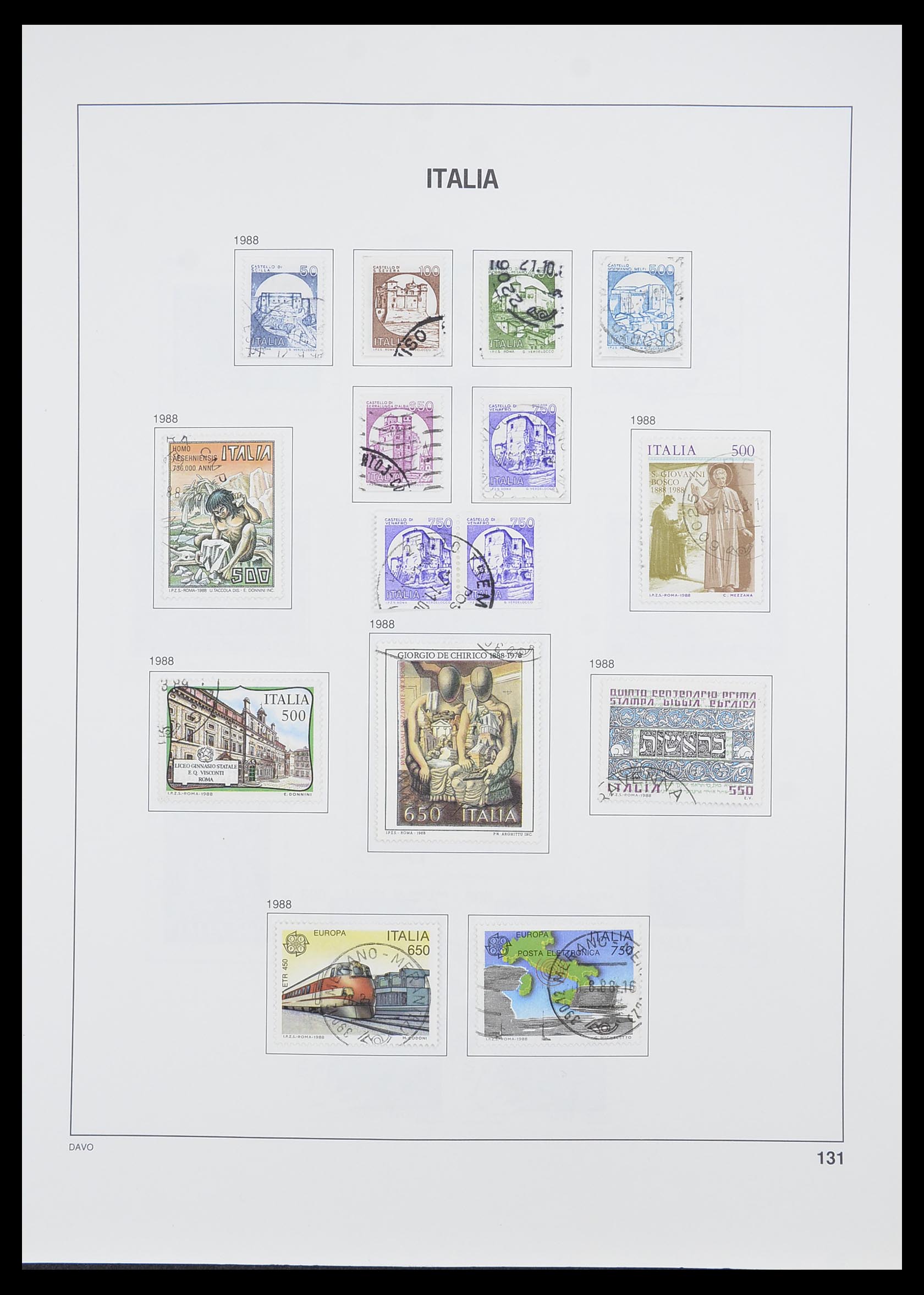 33413 111 - Postzegelverzameling 33413 Italië 1945-2000.