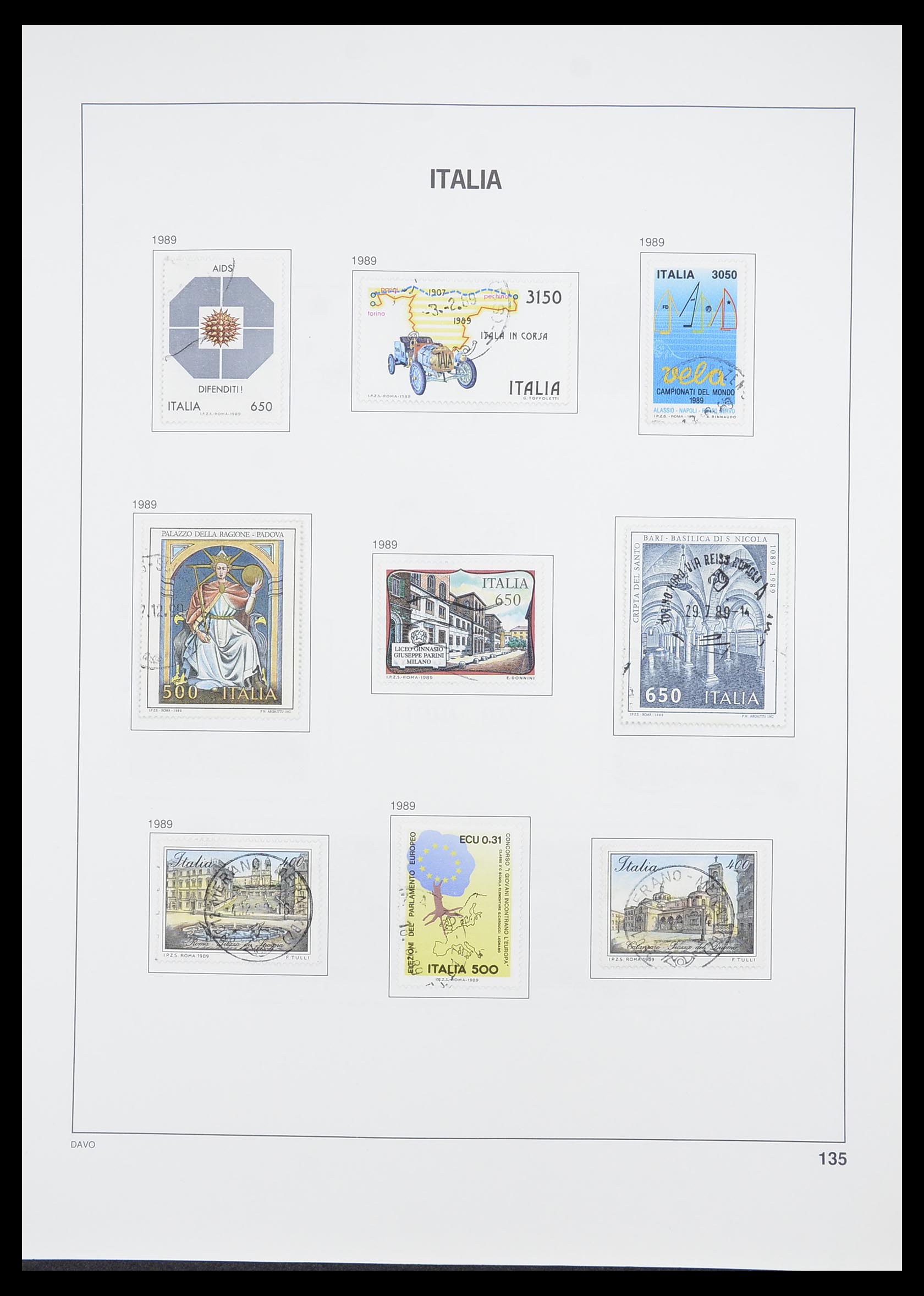 33413 115 - Postzegelverzameling 33413 Italië 1945-2000.
