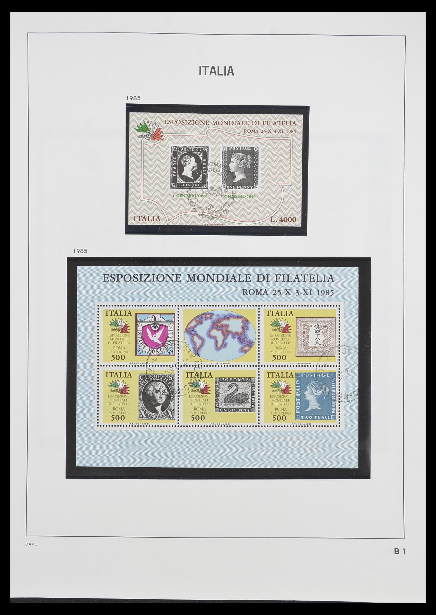 33413 182 - Postzegelverzameling 33413 Italië 1945-2000.