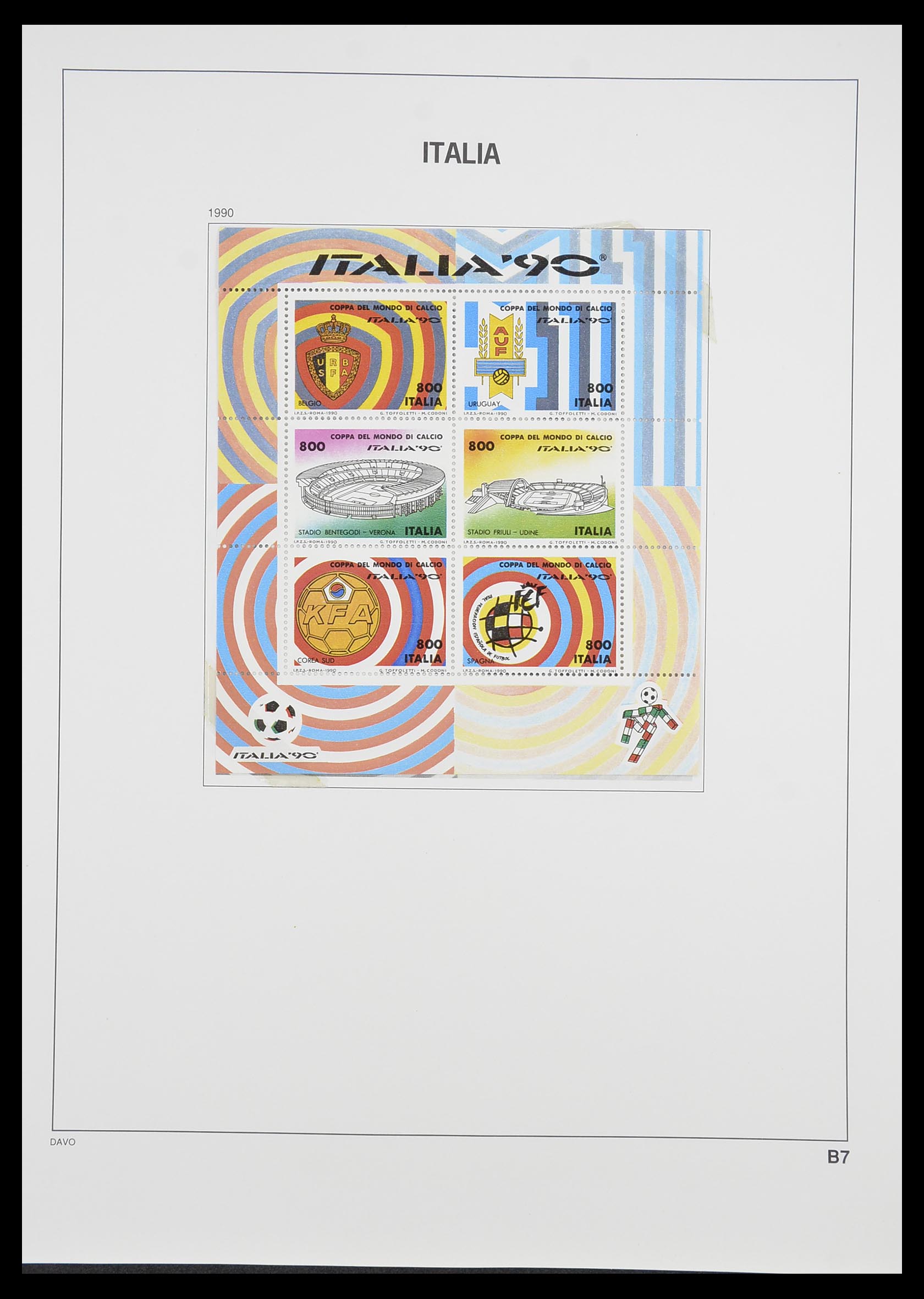 33413 188 - Postzegelverzameling 33413 Italië 1945-2000.