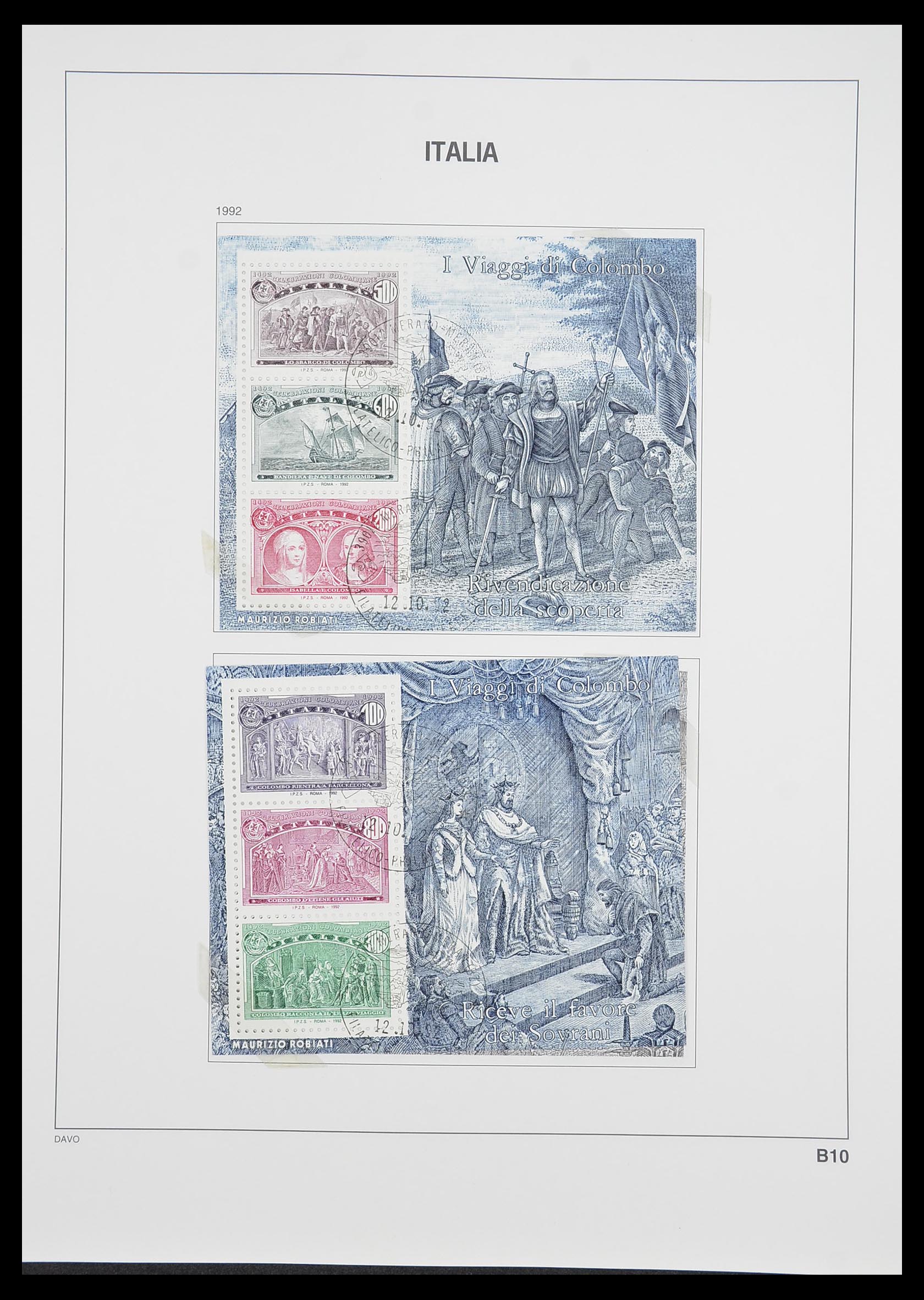 33413 191 - Postzegelverzameling 33413 Italië 1945-2000.