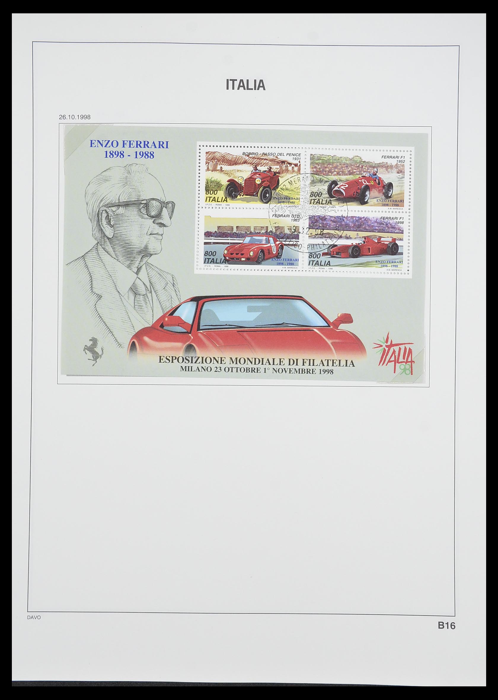 33413 197 - Postzegelverzameling 33413 Italië 1945-2000.