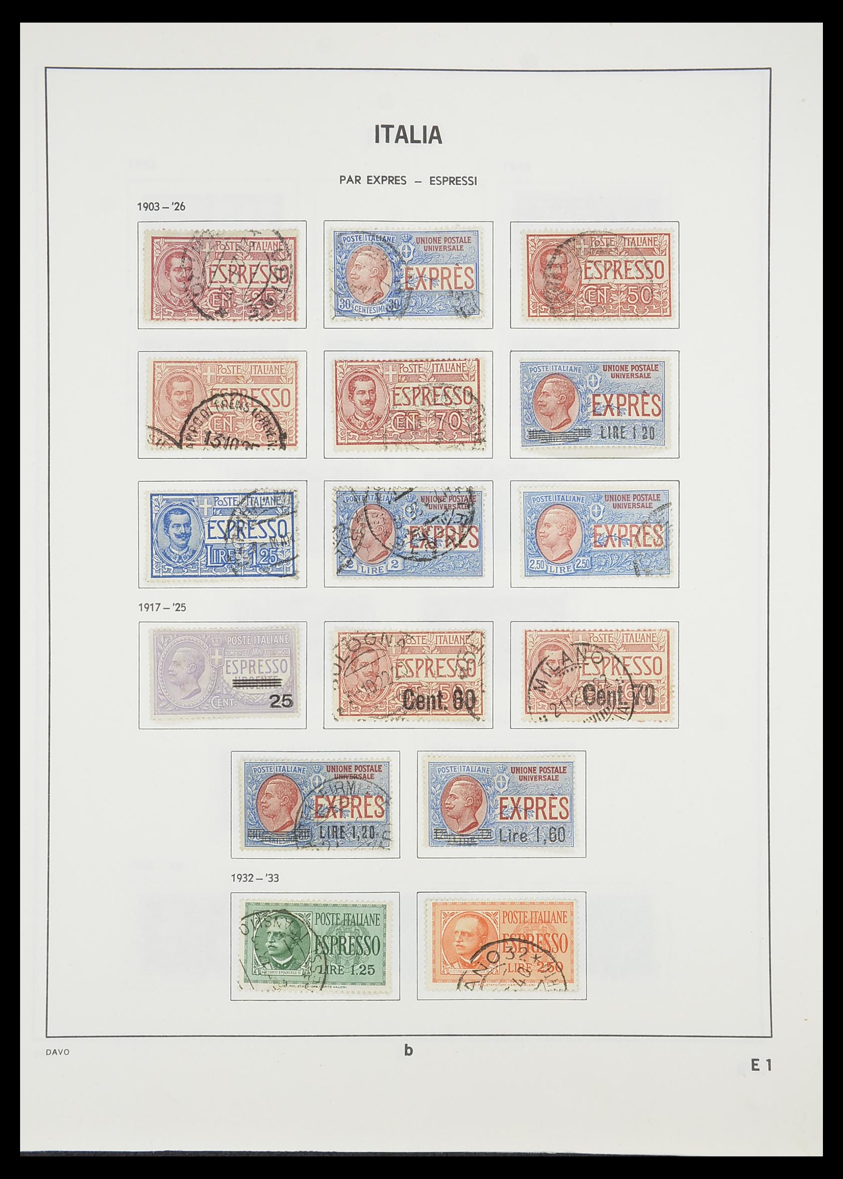 33413 209 - Postzegelverzameling 33413 Italië 1945-2000.