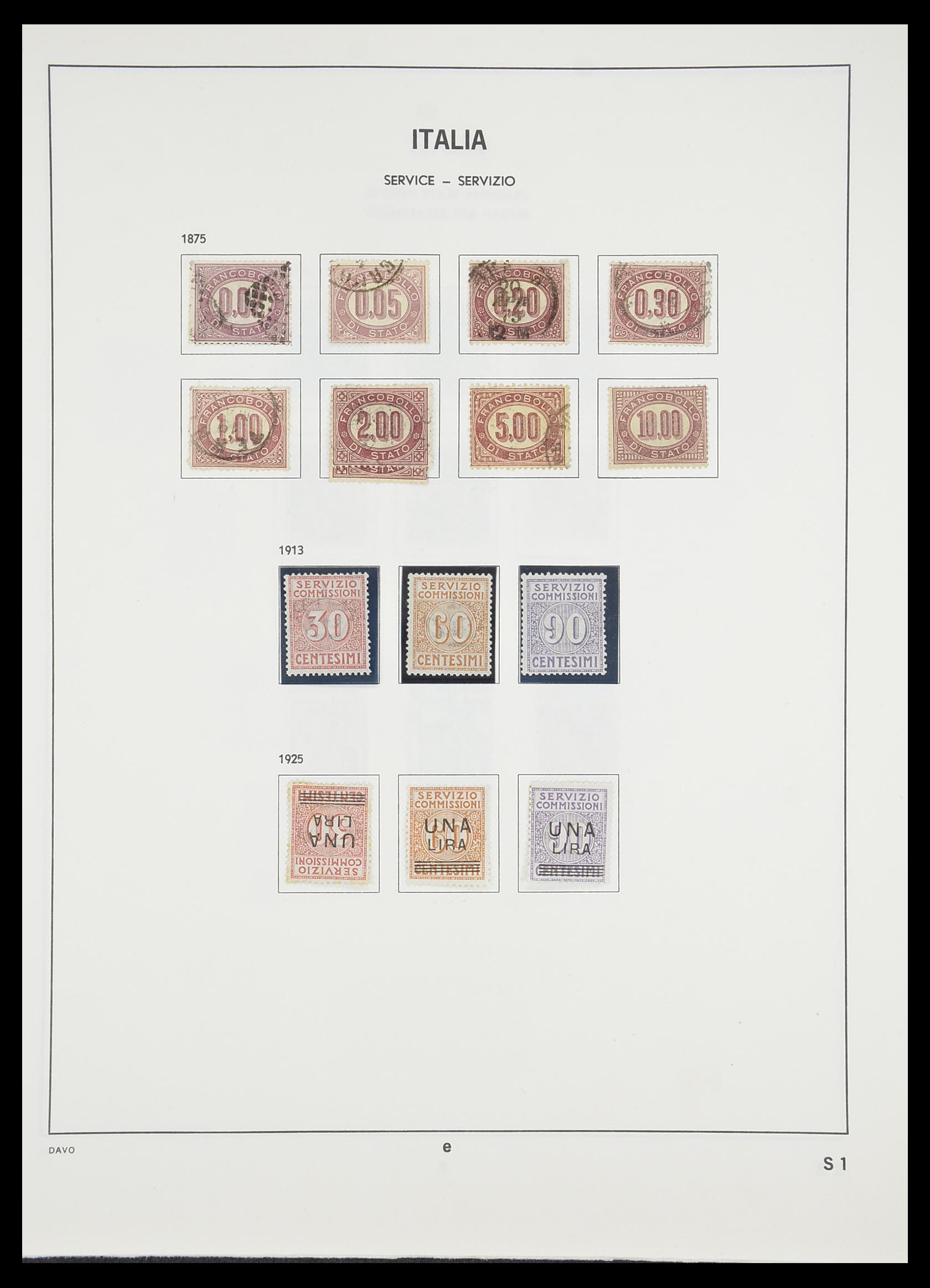 33413 213 - Postzegelverzameling 33413 Italië 1945-2000.